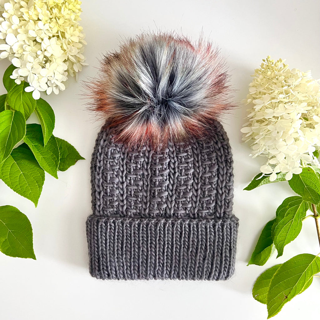 Free knitting pattern of the month for October: The Fallingwater Beanie
