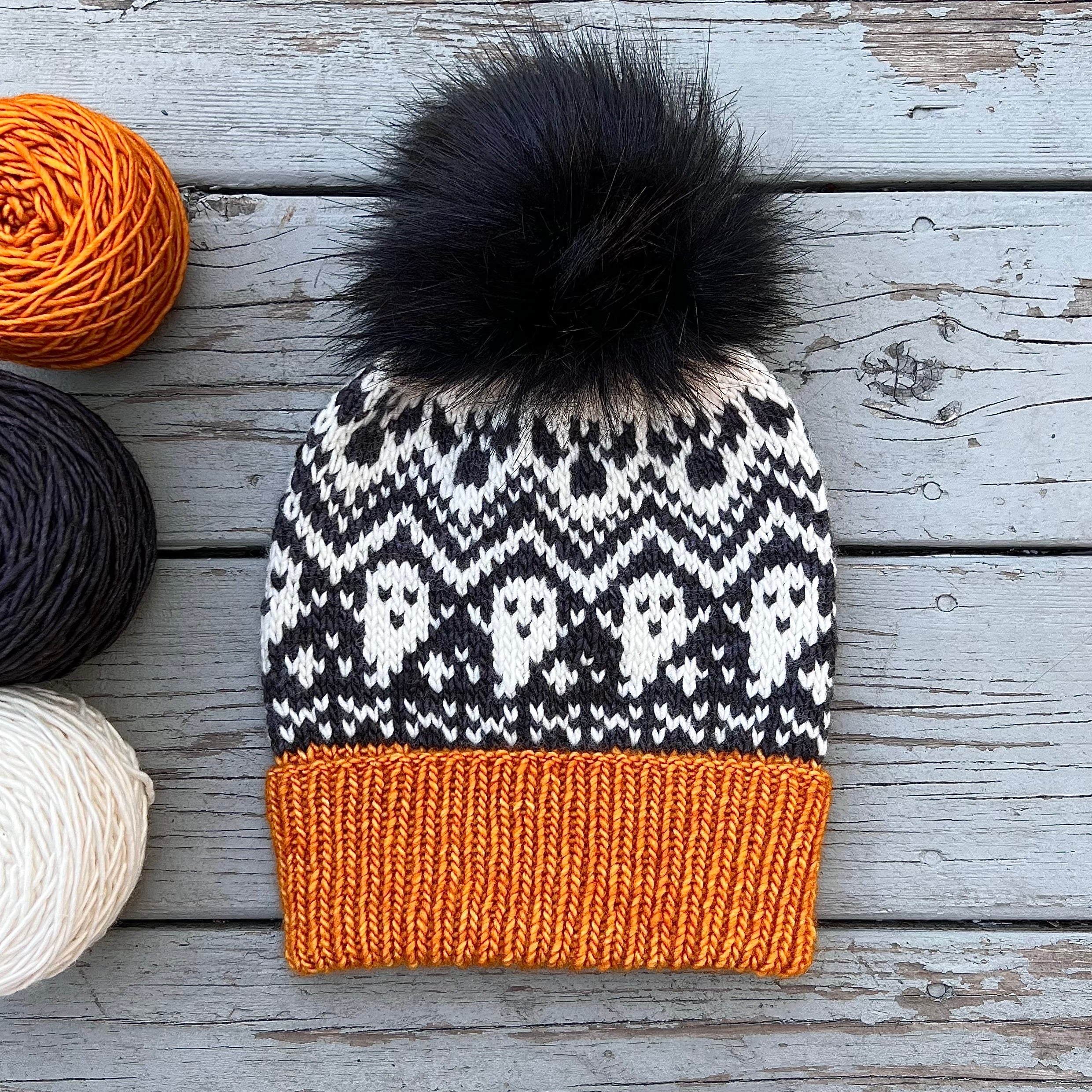 Spooky Night Beanie Pattern