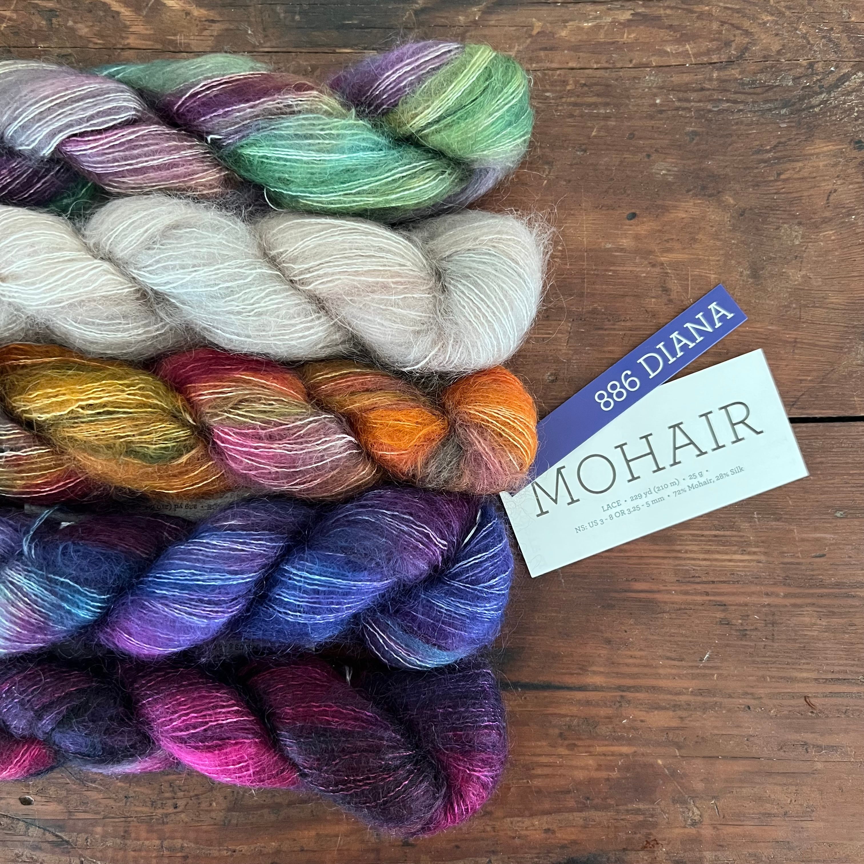 New lace weight Malabrigo Mohair yarn in stock