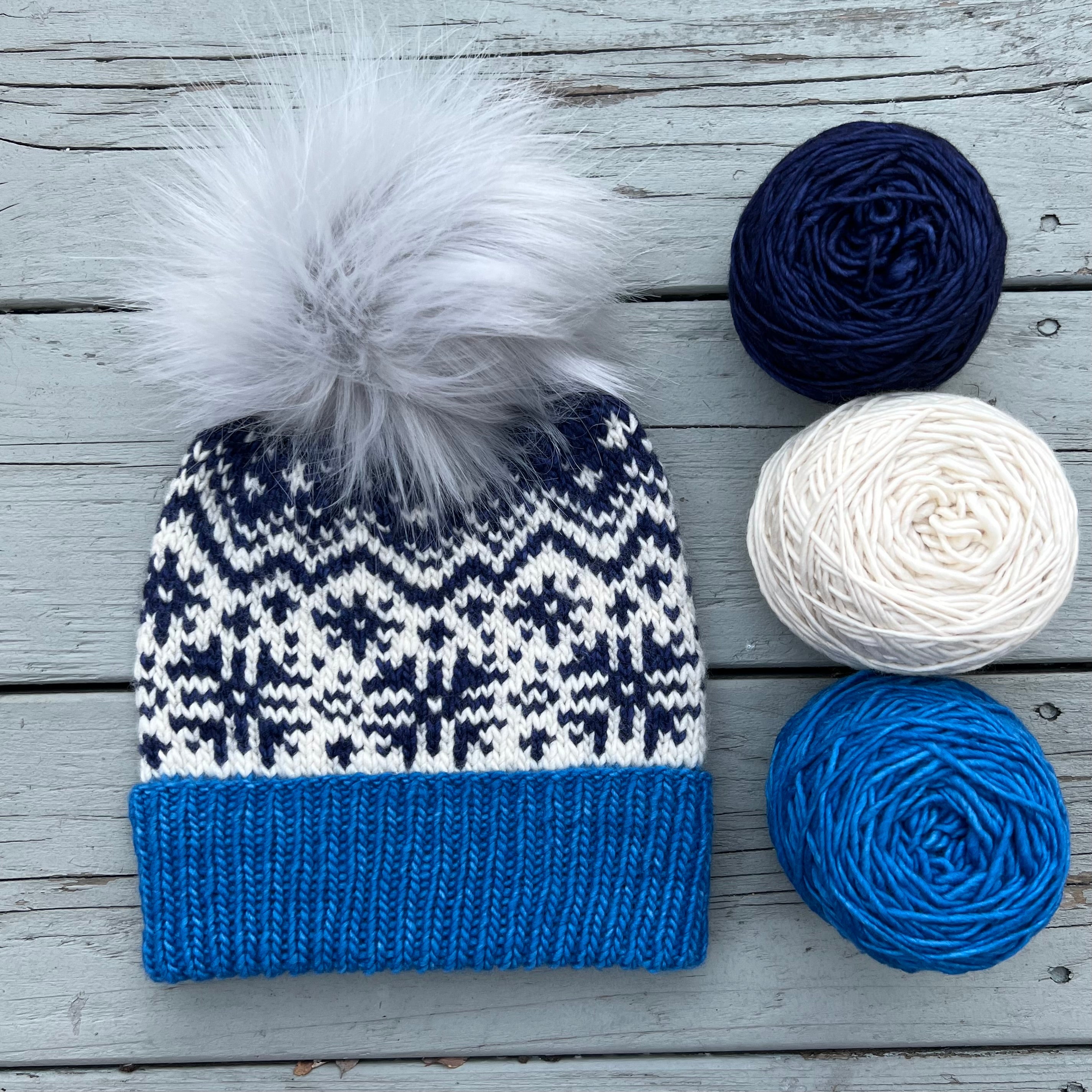 New Pattern: The Suzy Snowflake Beanie