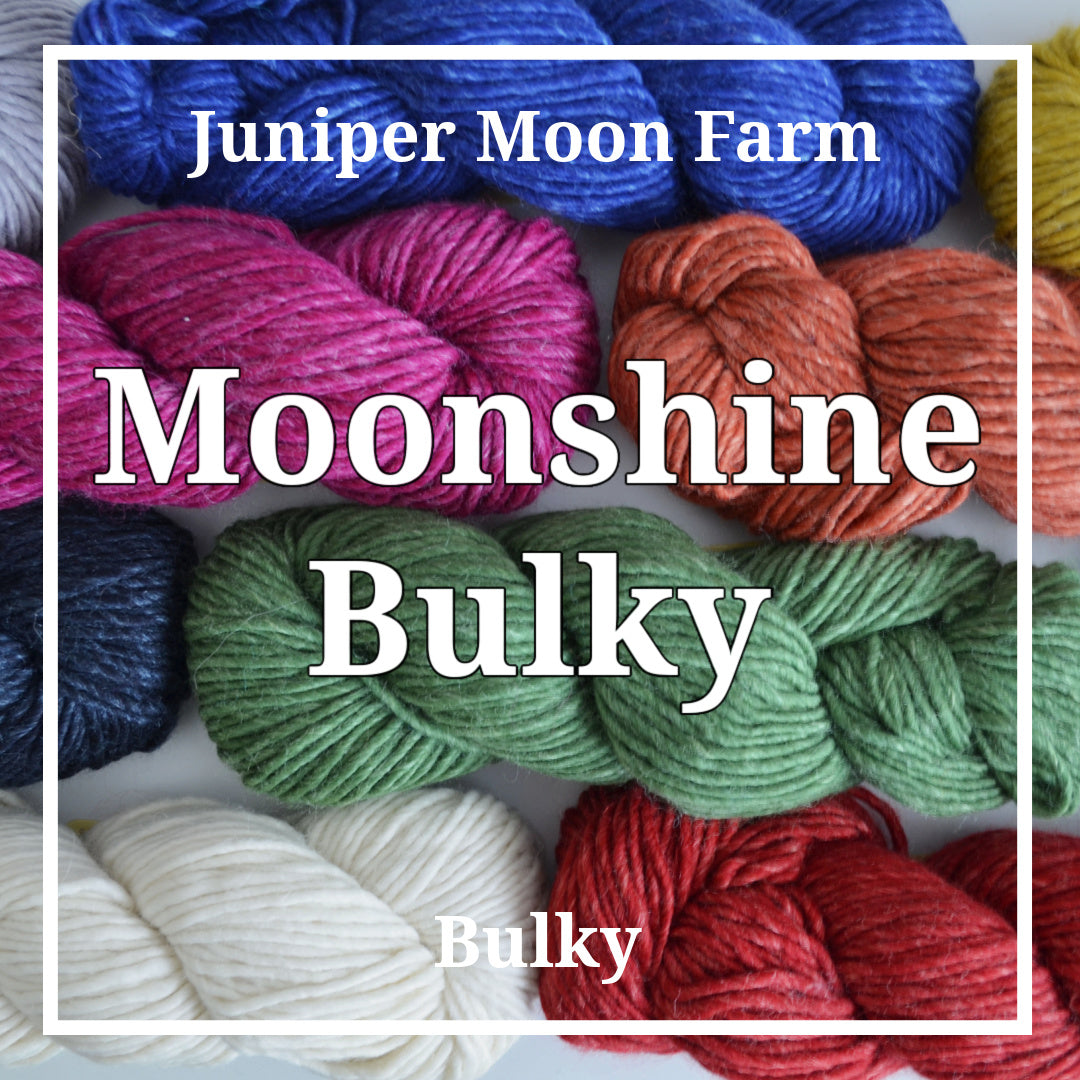 Juniper moon farm moonshine bulky three birds yarn studio