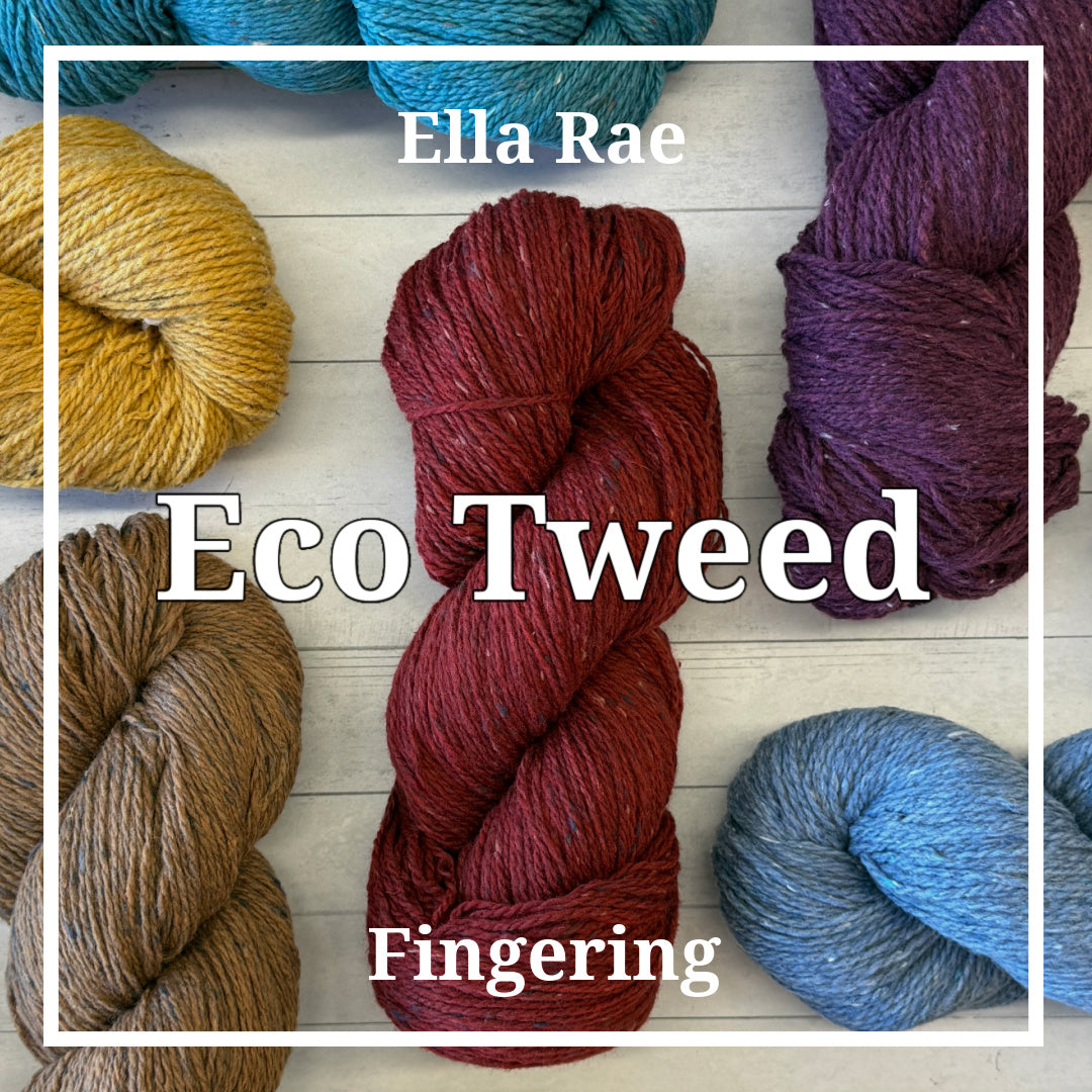 Ella Rae - Eco Tweed (Fingering Weight)