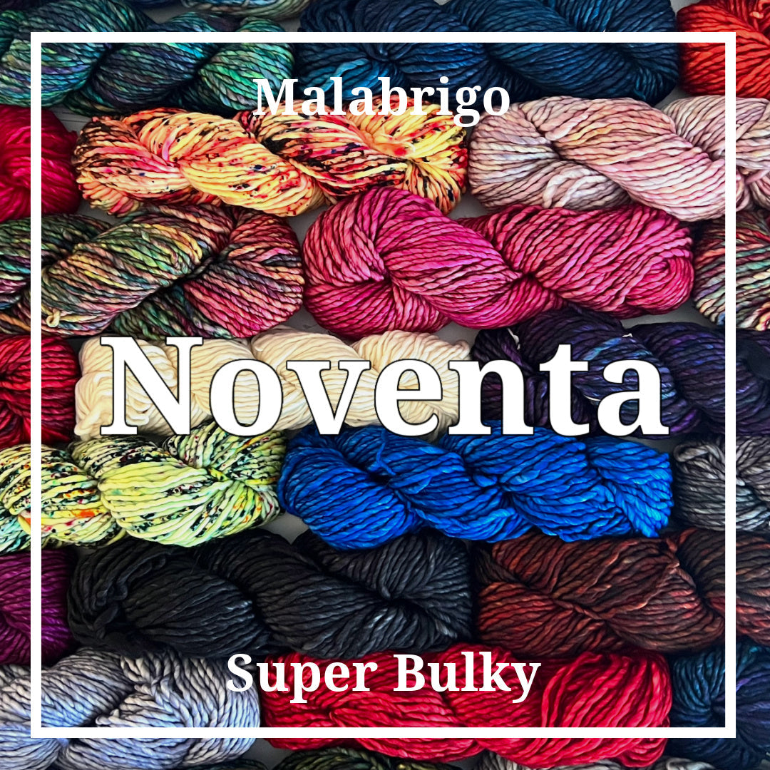 Malabrigo Noventa Bulky weight yarn merino wool