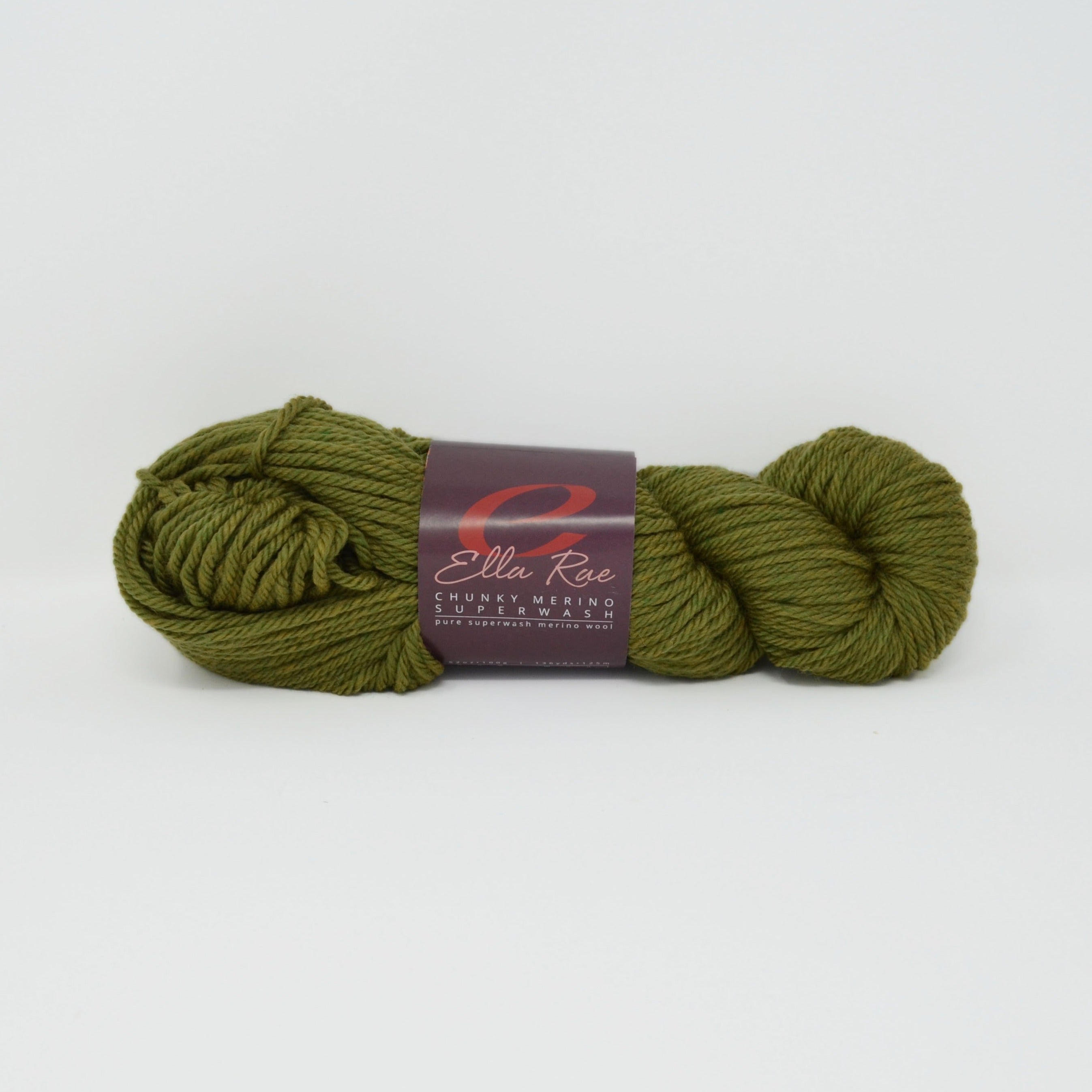 Chunky Merino Superwash-Seagrass Heather