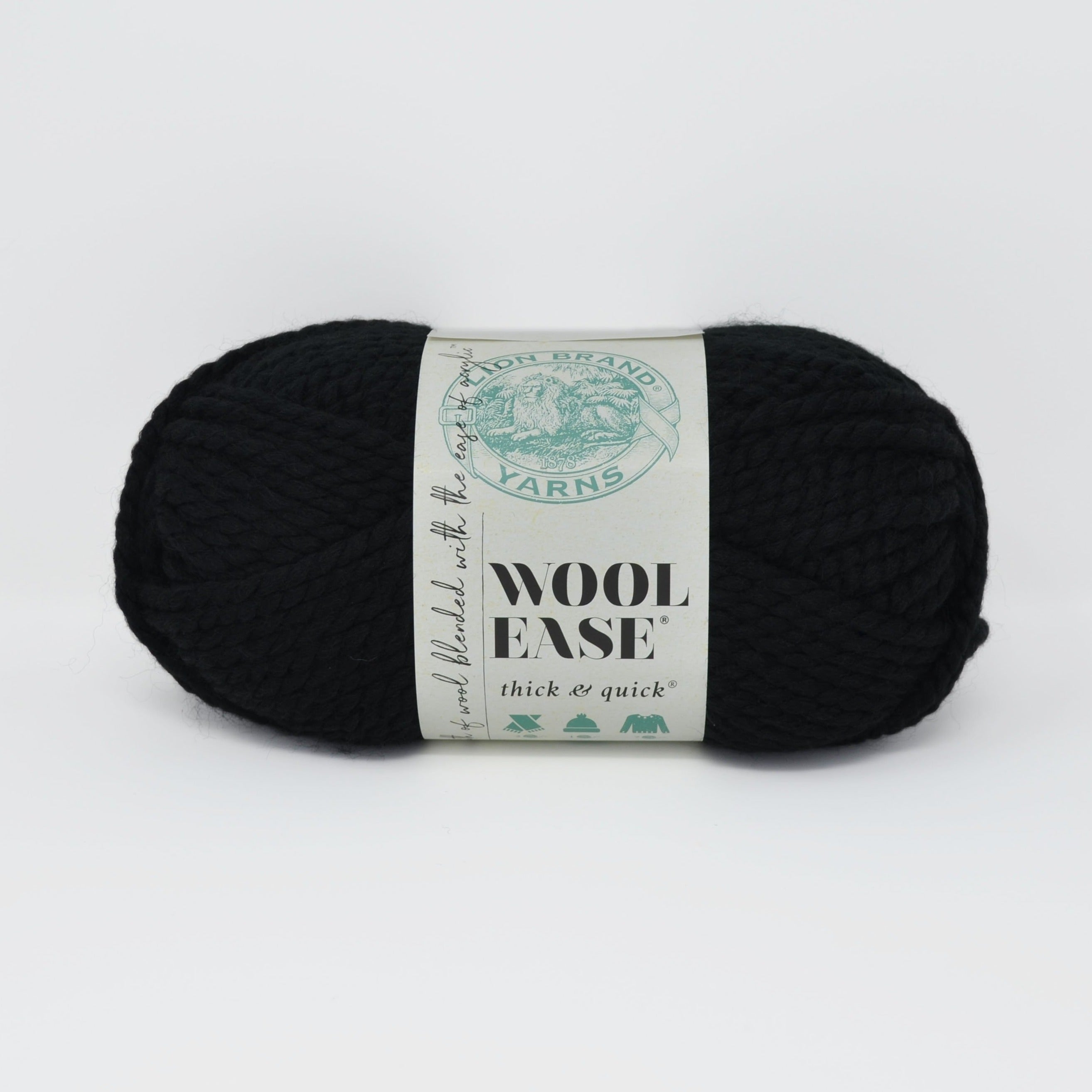 Wool Ease Thick & Quick-Black