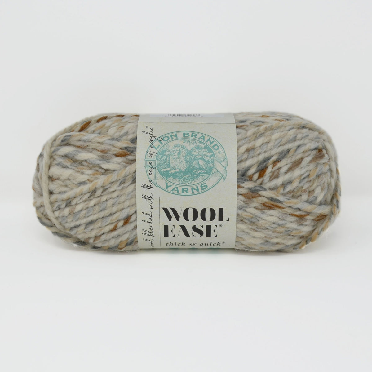 Lion Brand Wool-Ease Thick & Quick Yarn 536 Fossil at Rs 570/piece