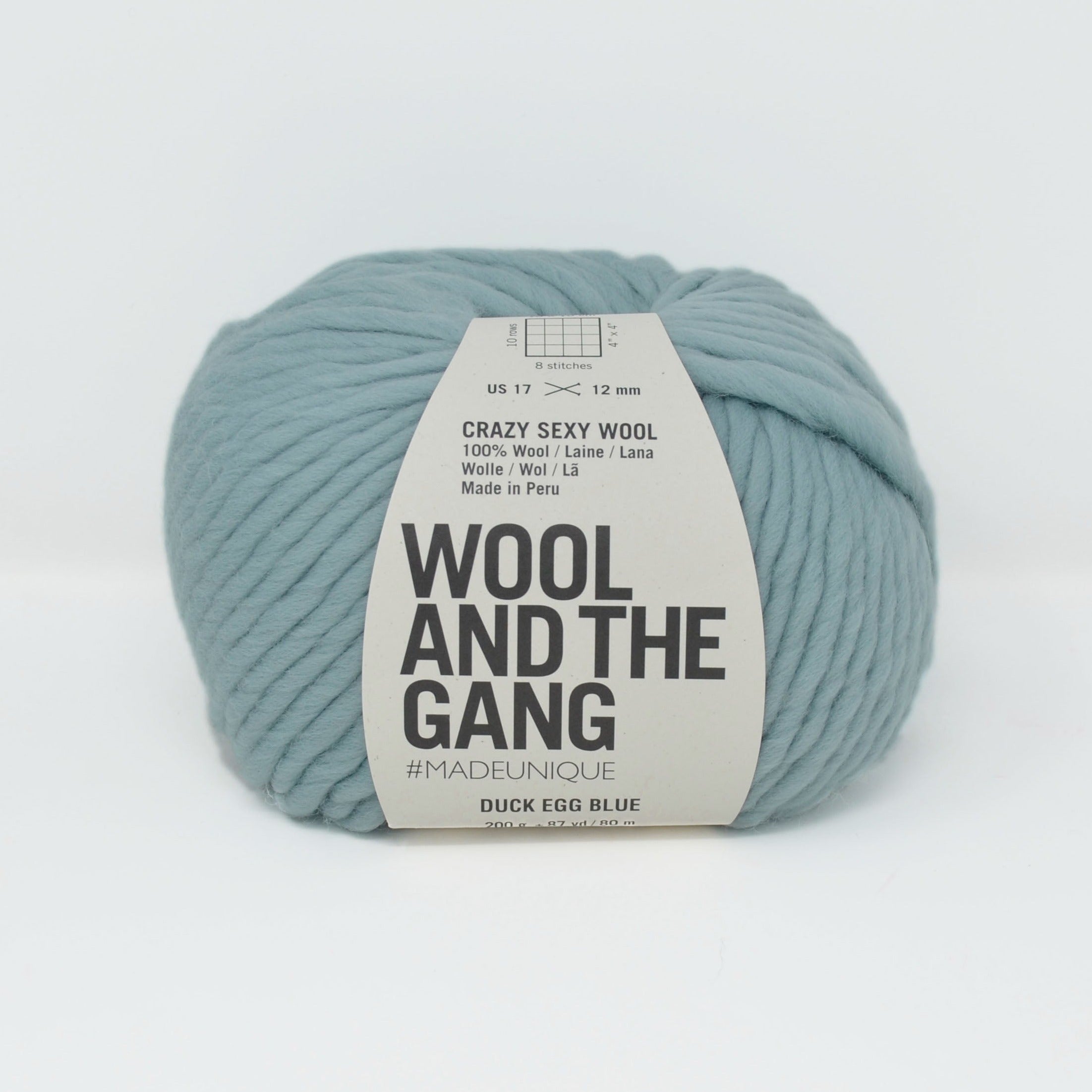 Crazy Sexy Wool - Duck Egg Blue