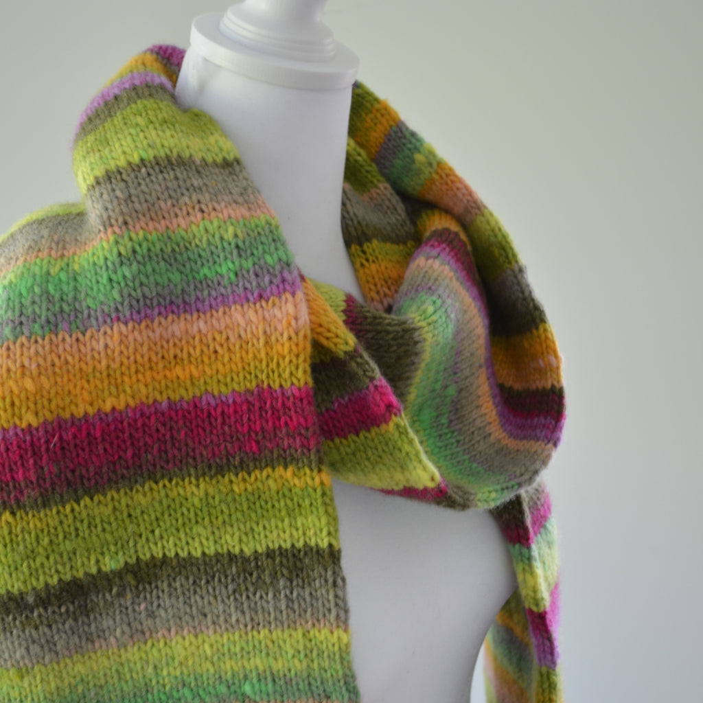 The Sugar Rush Scarf pattern is now live