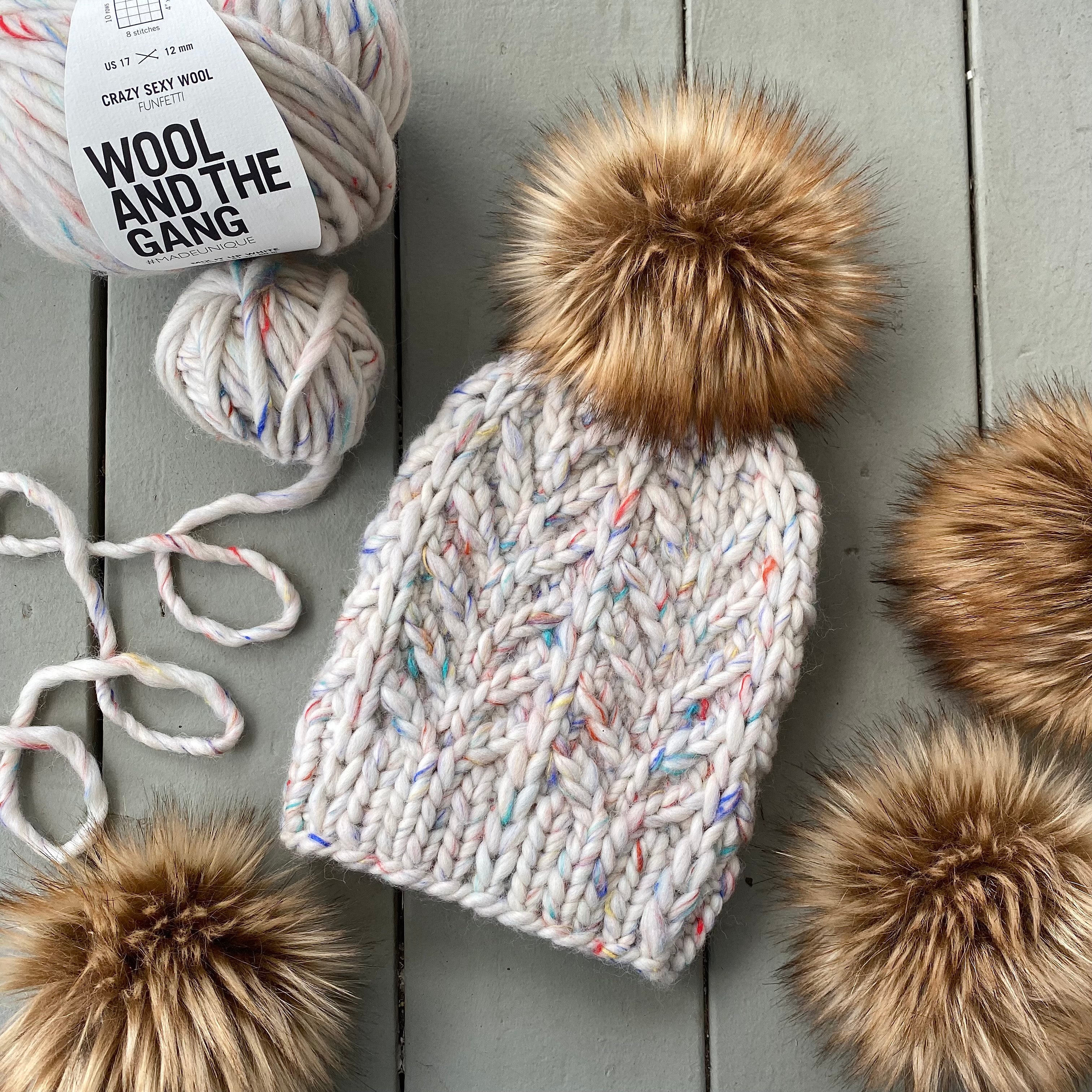 FREE Knitting Pattern of the Month for May: The Deco Palm Beanie