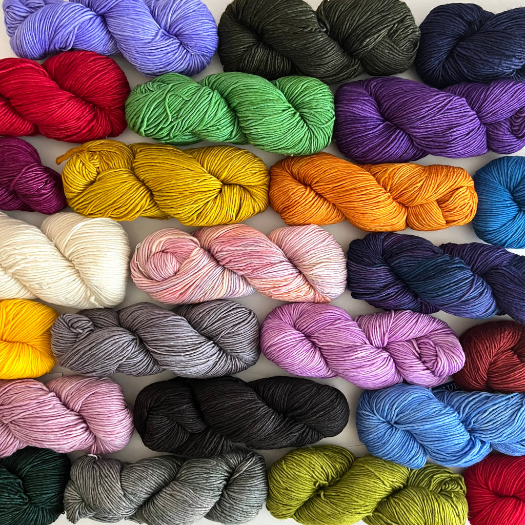 New yarn inventory in stock: Malabrigo Worsted