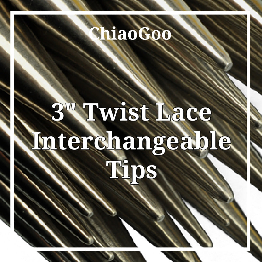 ChiaoGoo - Twist Lace Interchangeable 3" Tips
