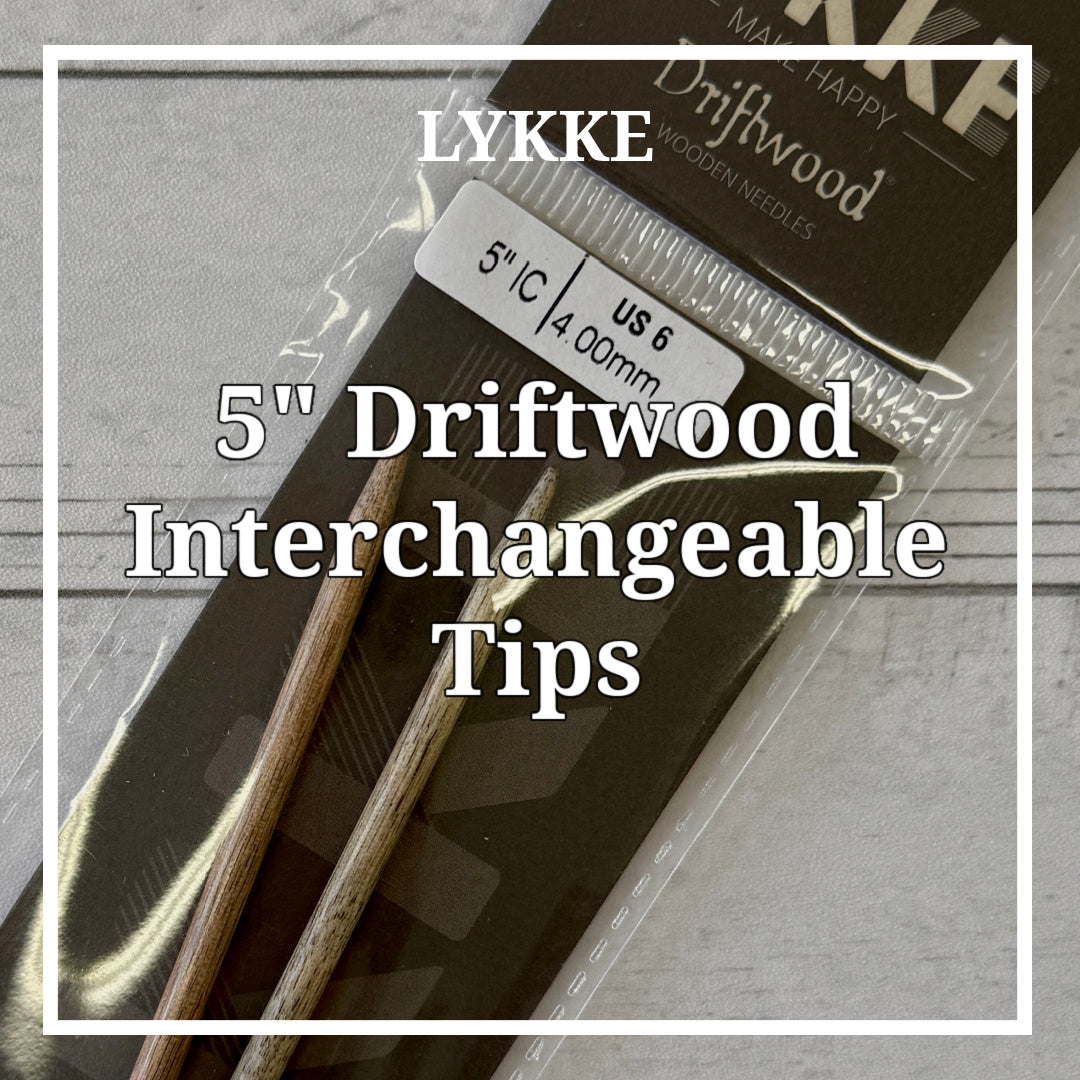 Lykke - 5" Driftwood Interchangeable Tips