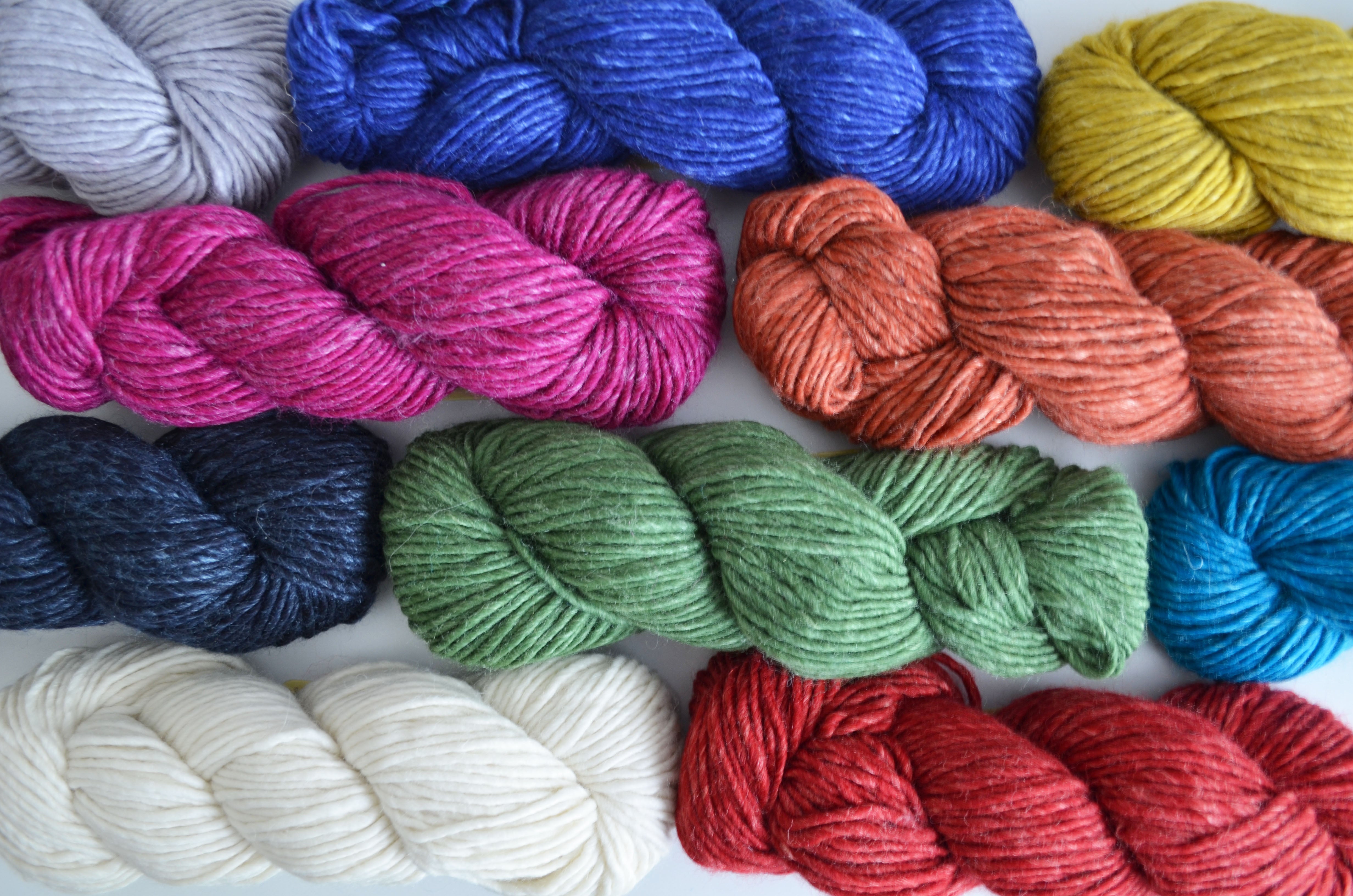 Juniper moon farm moonshine bulky three birds yarn studio