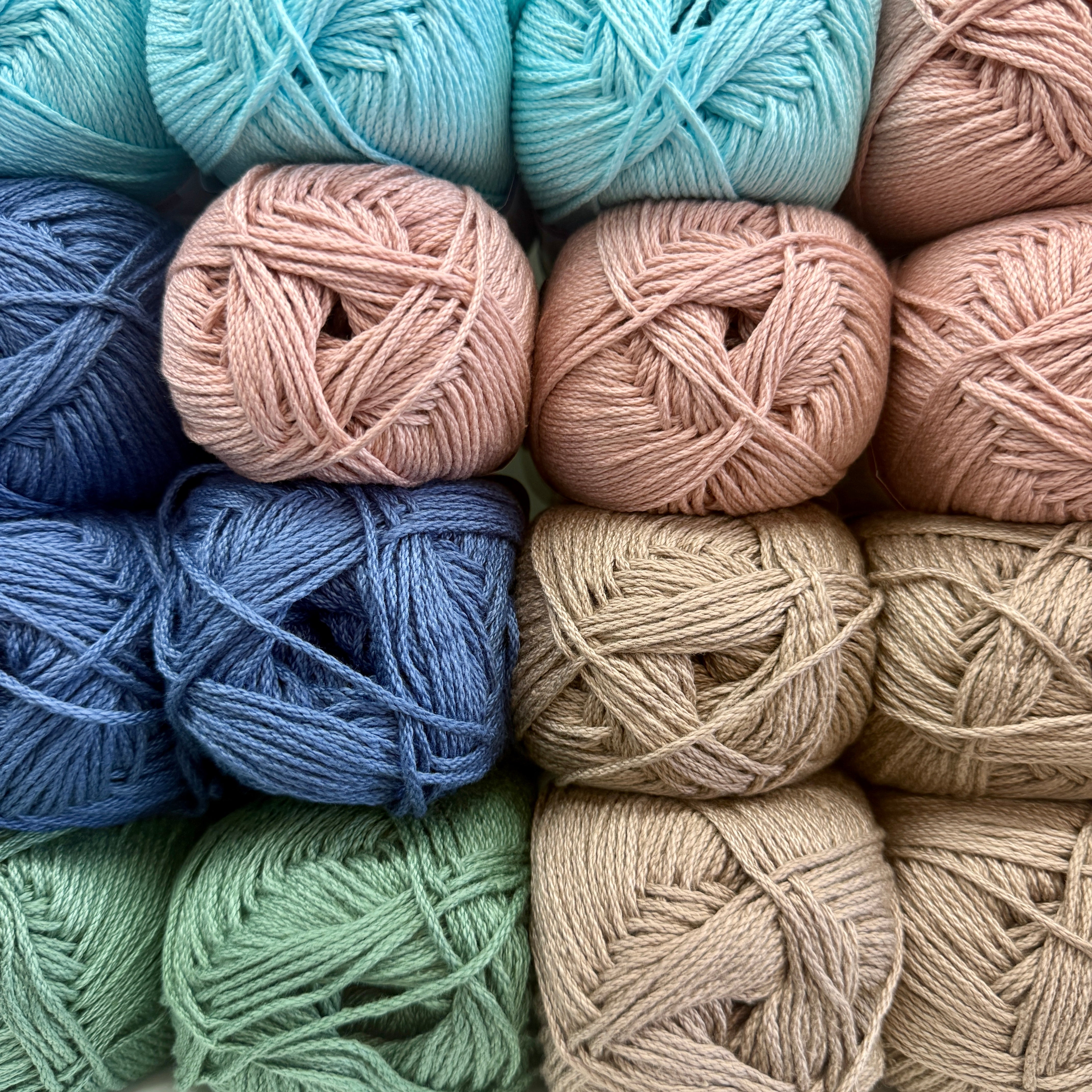 Lion Brand - 24/7 cotton (worsted weight)