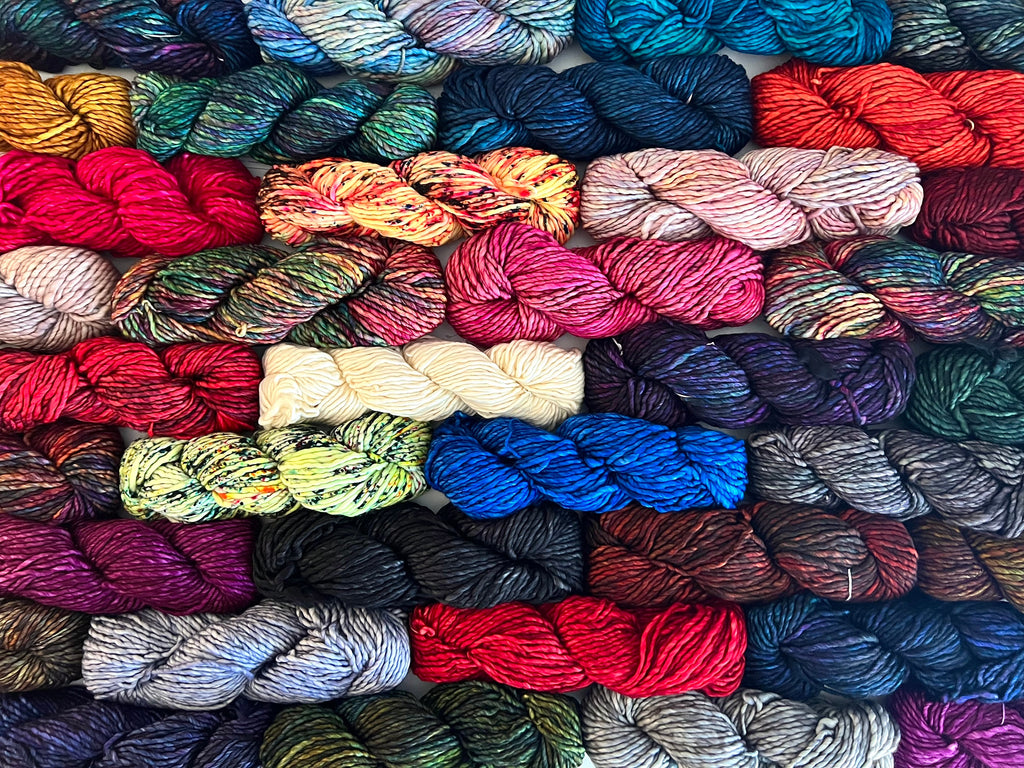 Malabrigo Noventa Bulky weight yarn merino wool