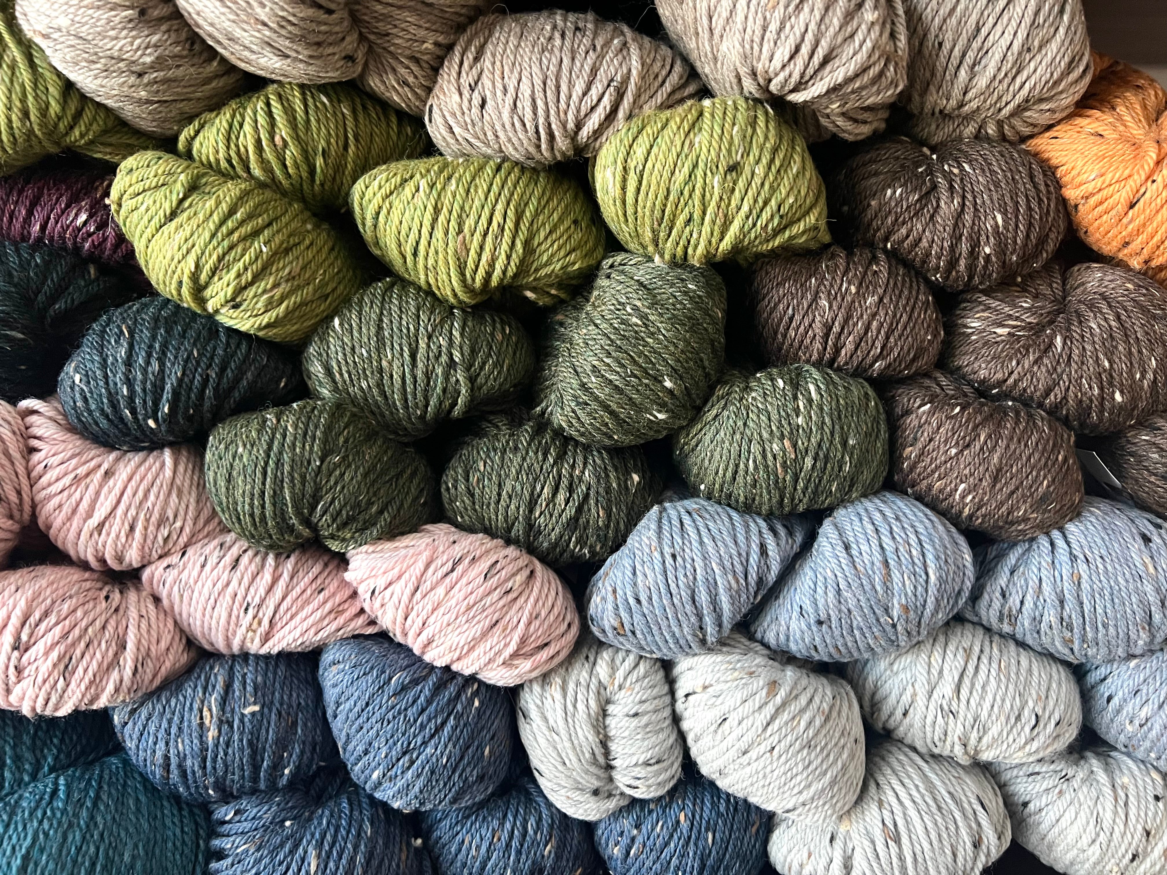 blue sky fibers woolstok tweed