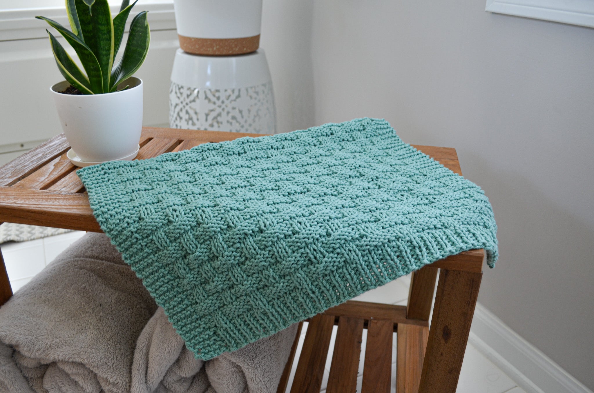 Wildflower Hand Towel Pattern