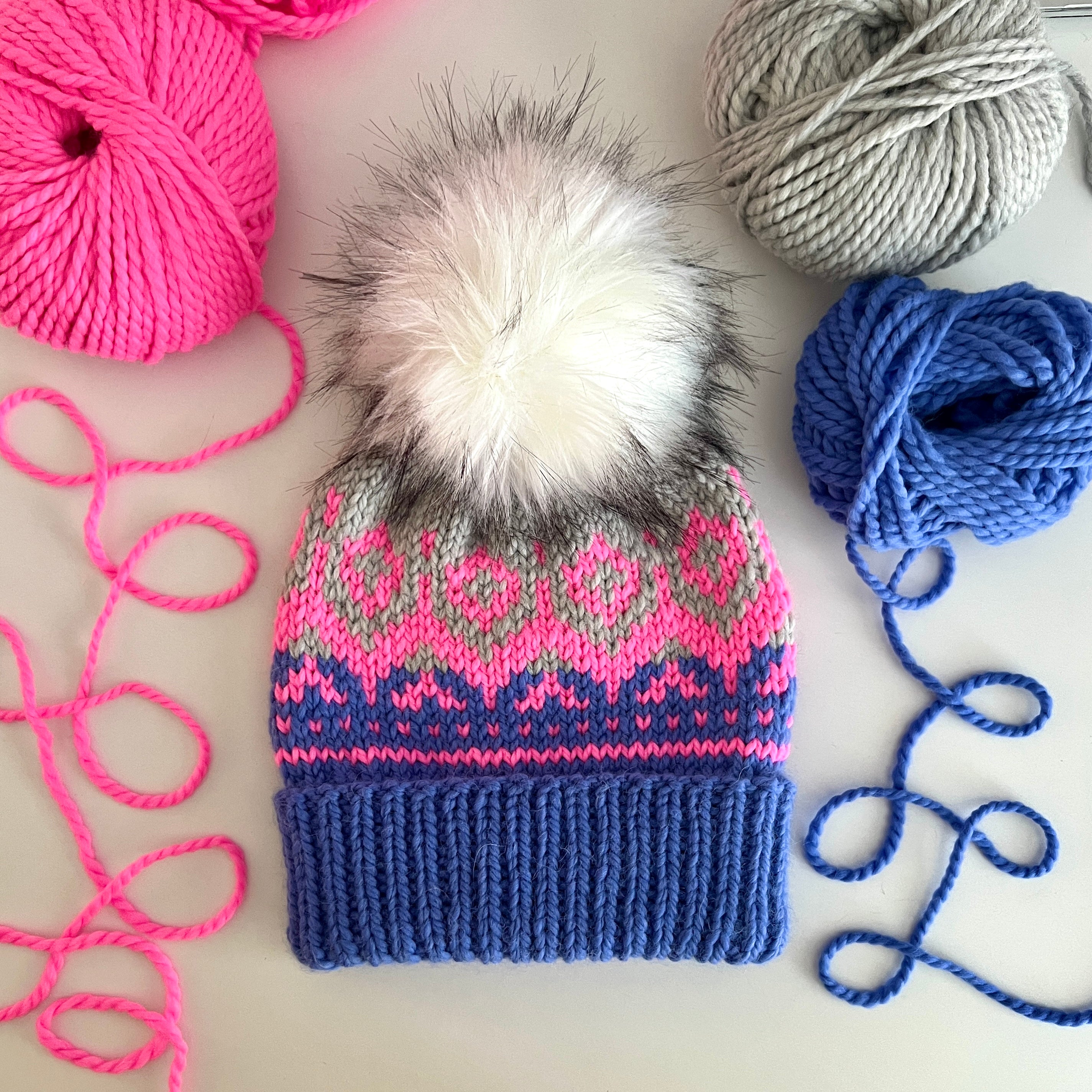 Chromatic Beanie Pattern