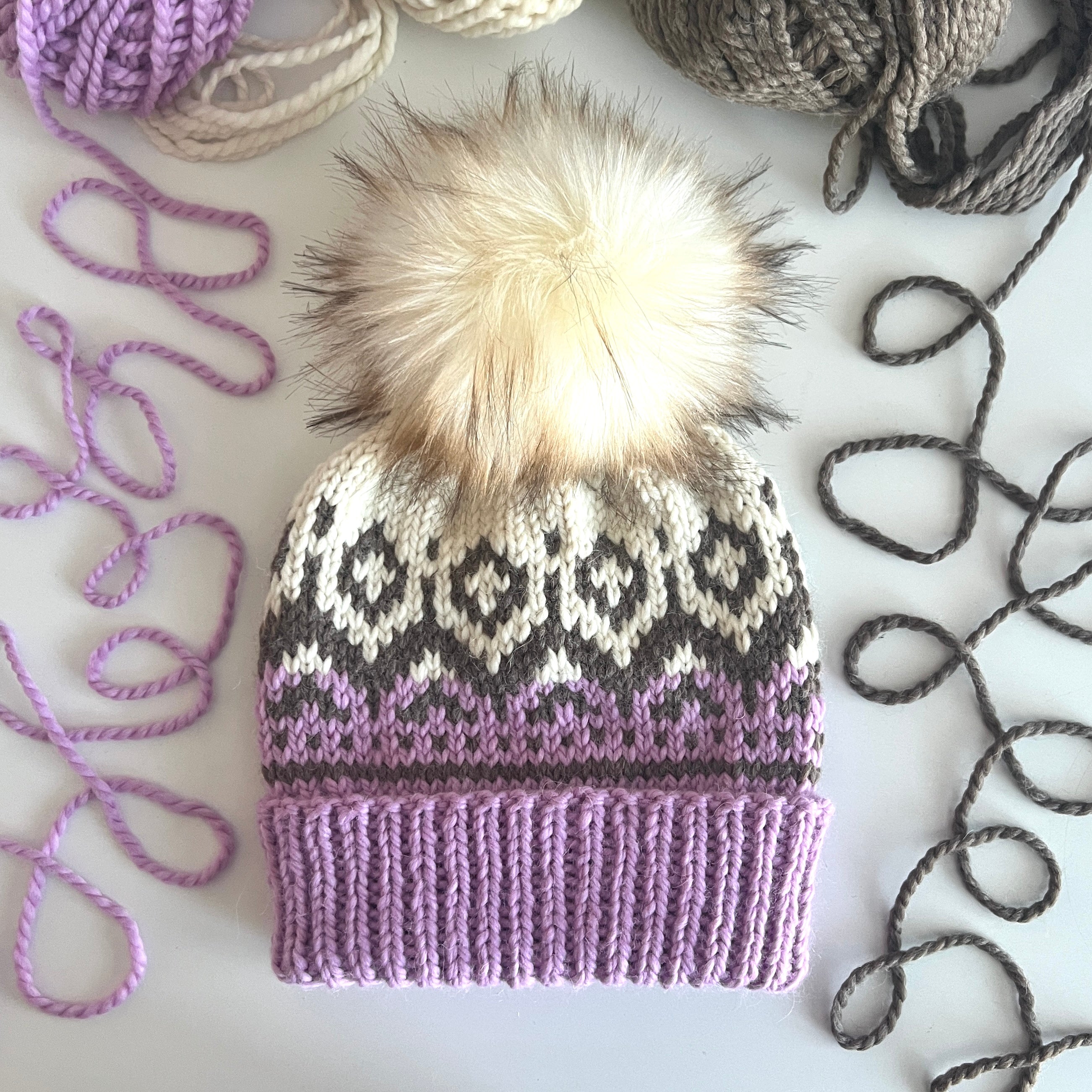 Chromatic Beanie Pattern