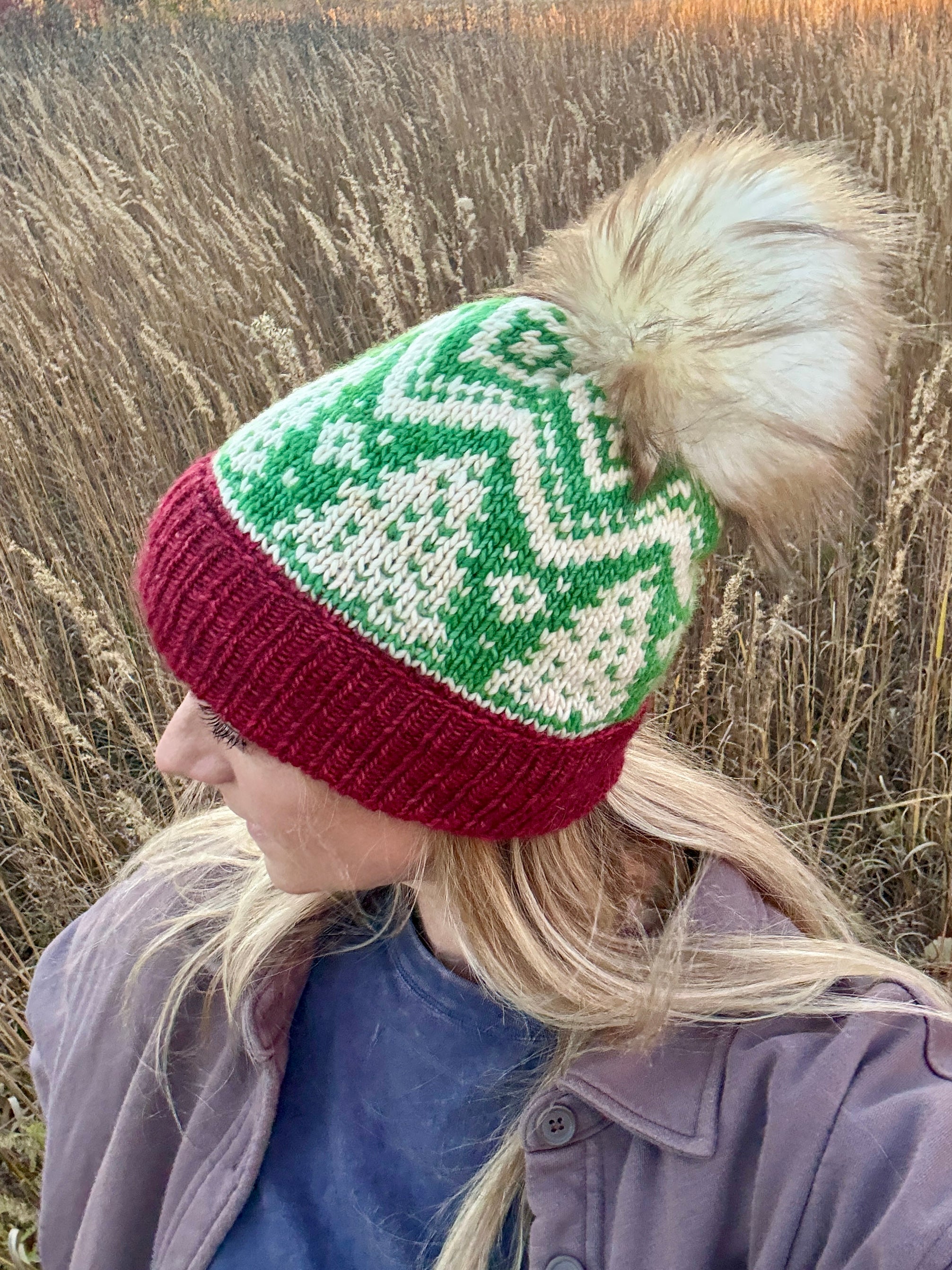 Be Merry Beanie Pattern