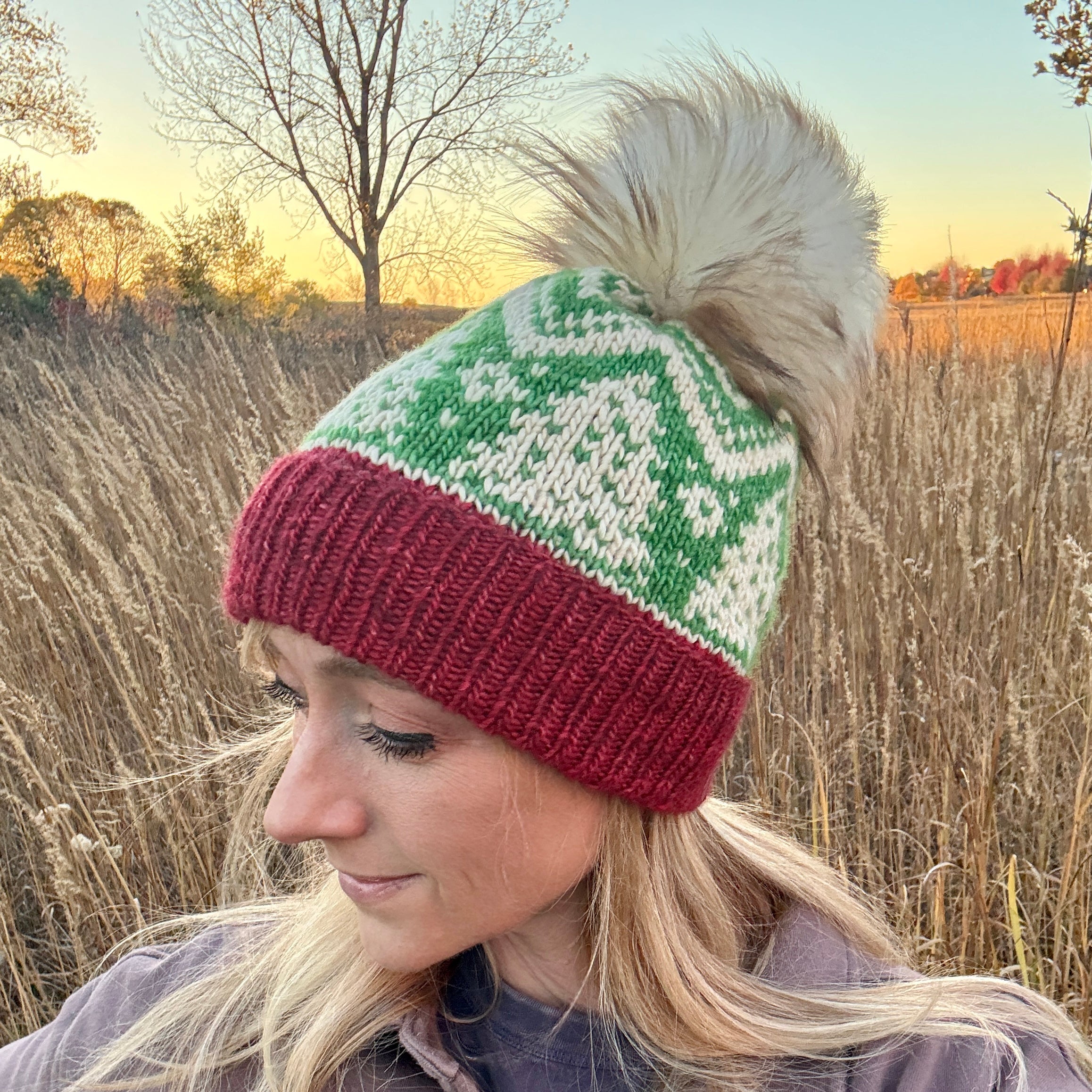 Be Merry Beanie Pattern