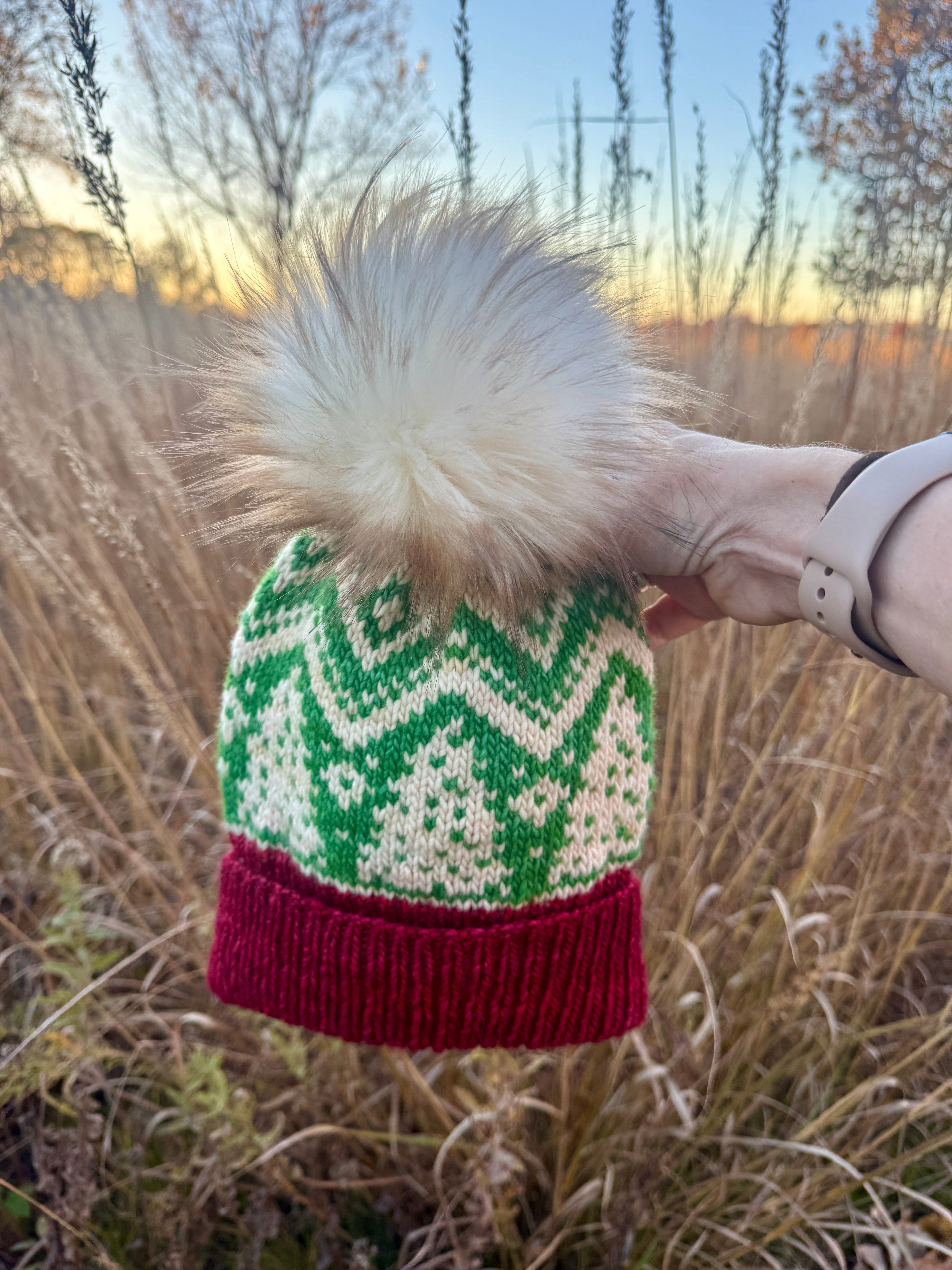 Be Merry Beanie Pattern