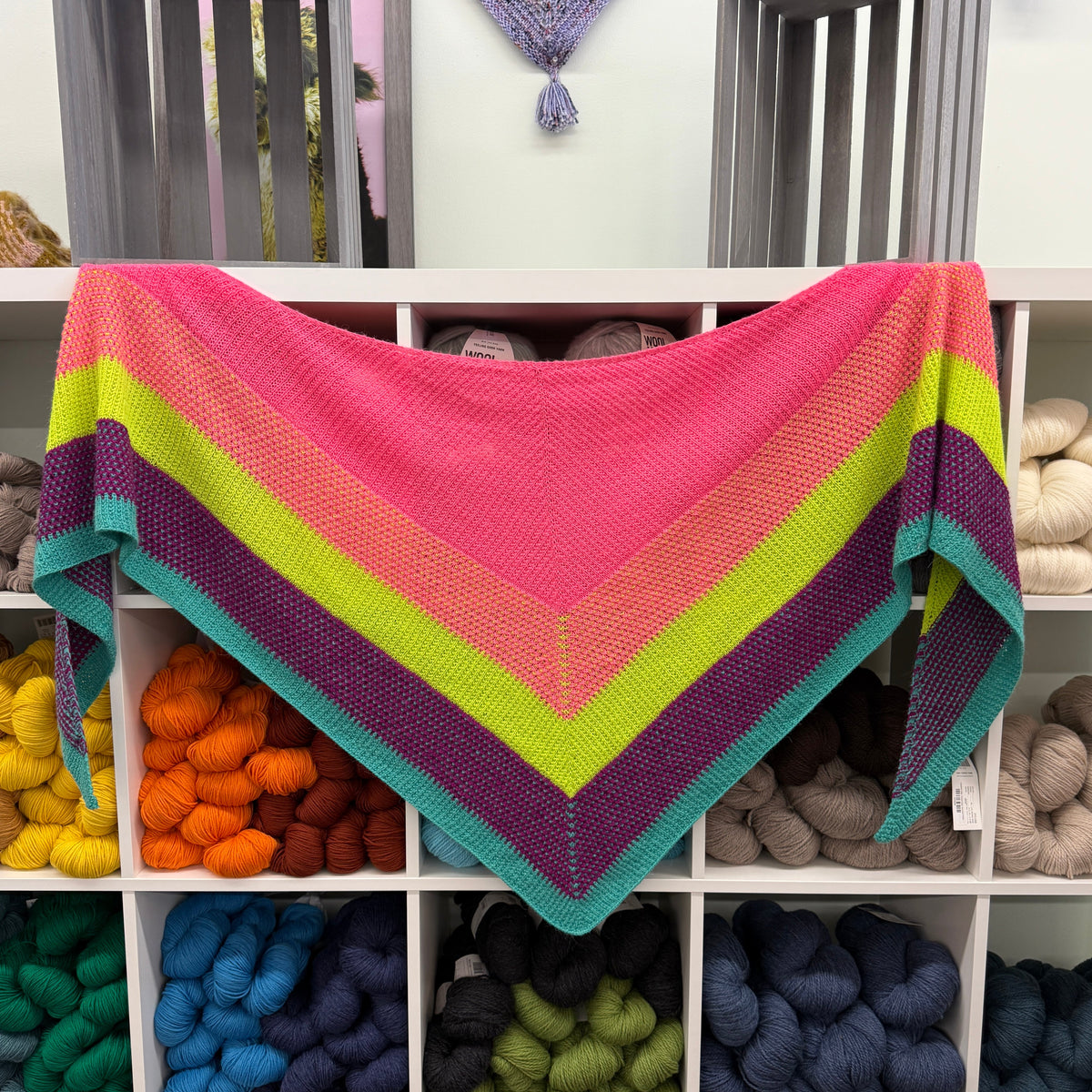 Kona Shawl Pattern – Three Birds Yarn Studio