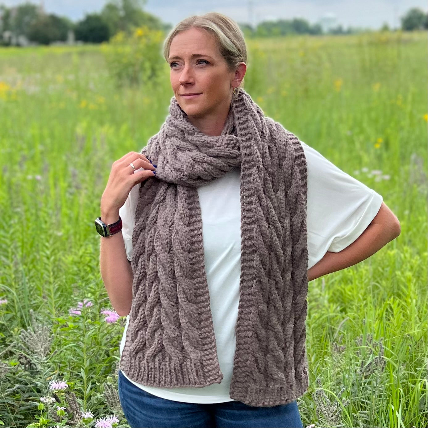 Canyon Scarf Pattern