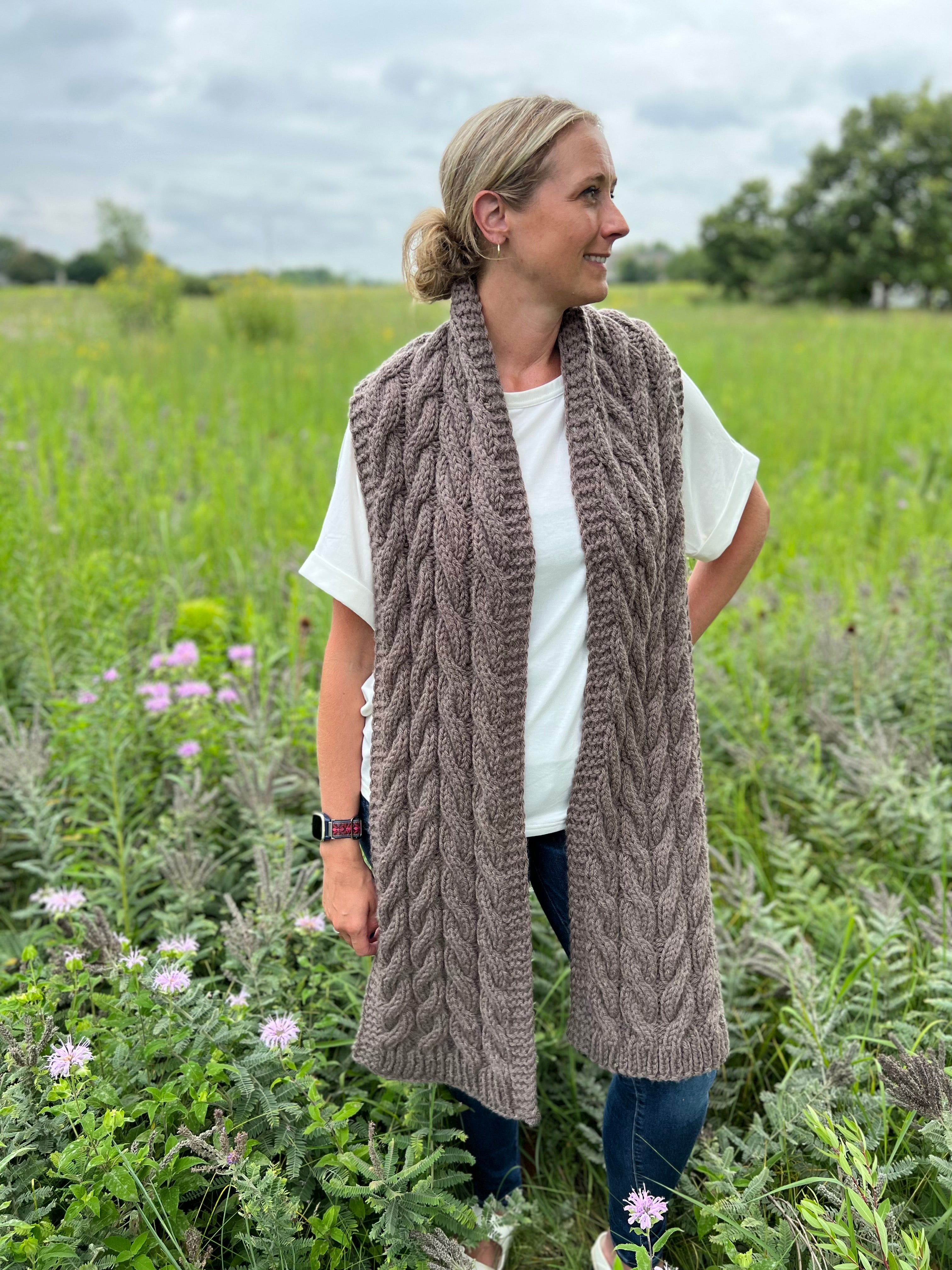 Canyon Scarf Pattern
