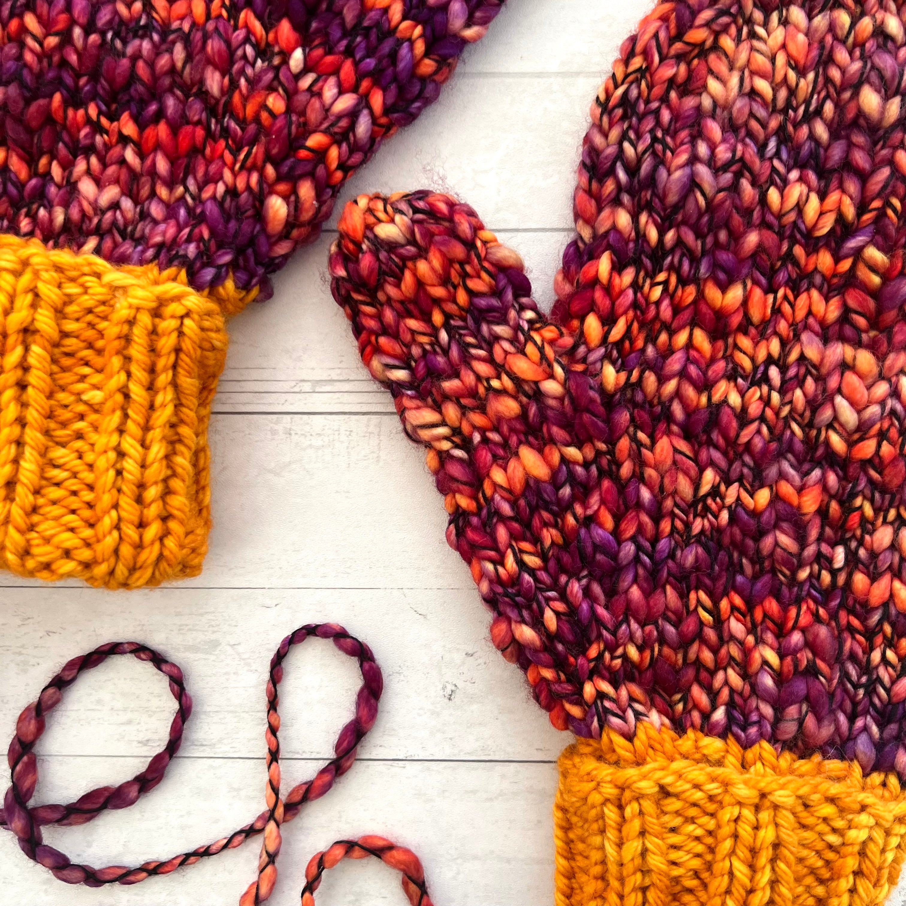 Spearmint Mittens Pattern