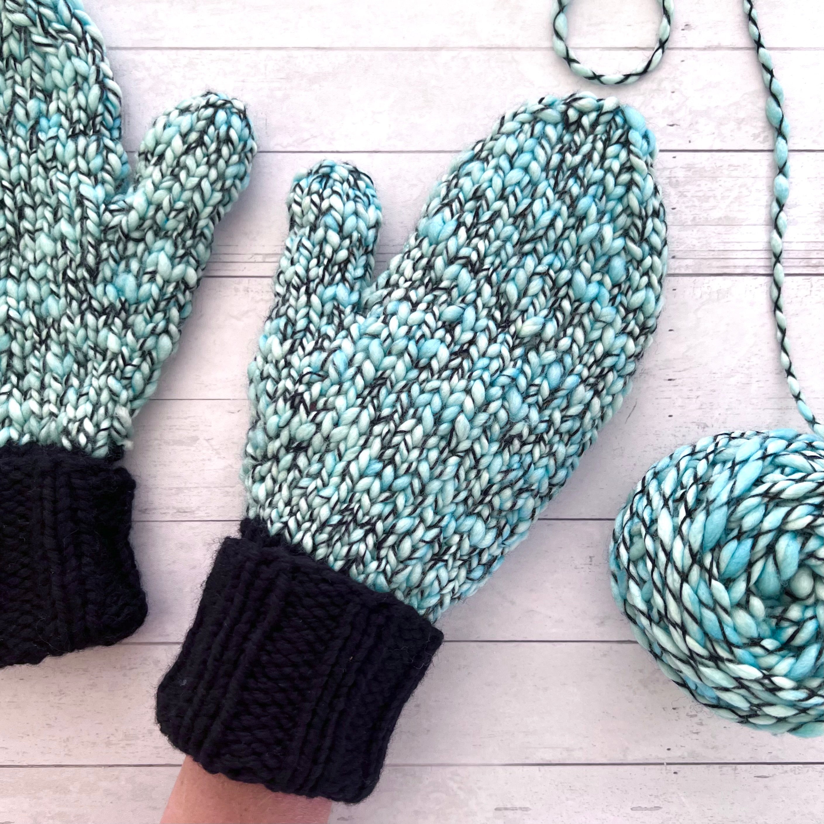 Spearmint Mittens Pattern