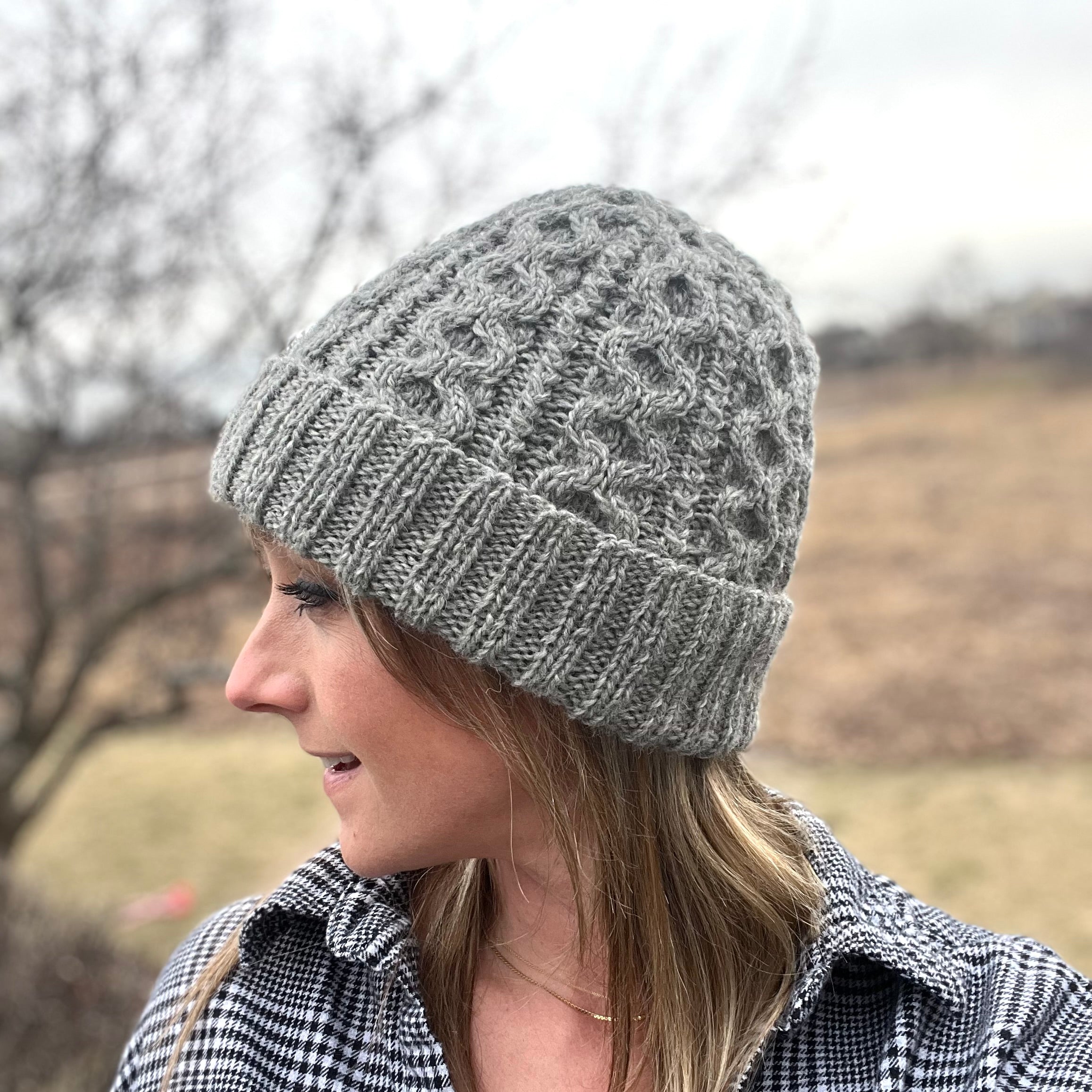 Wild Iris Beanie Pattern