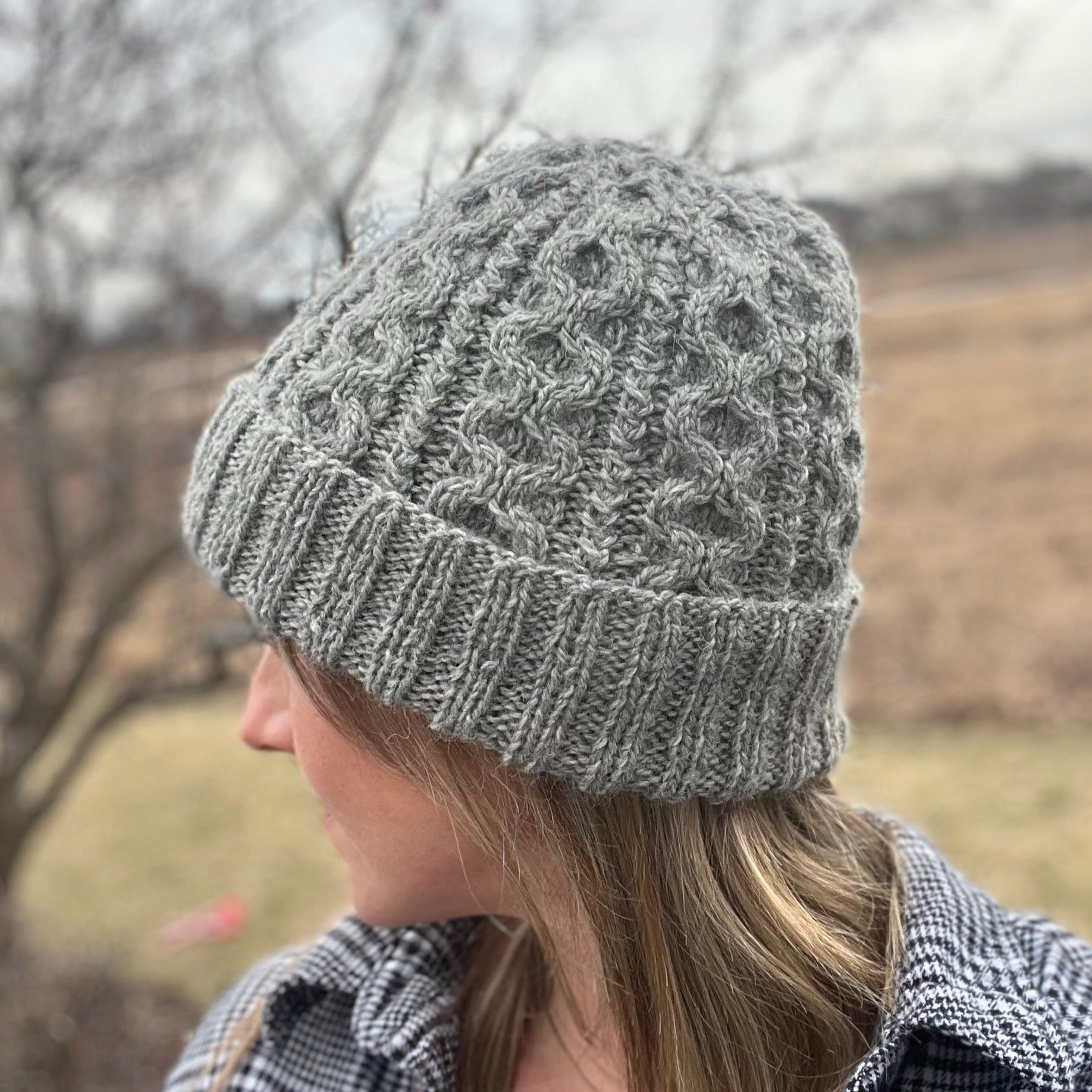 Wild Iris Beanie Pattern