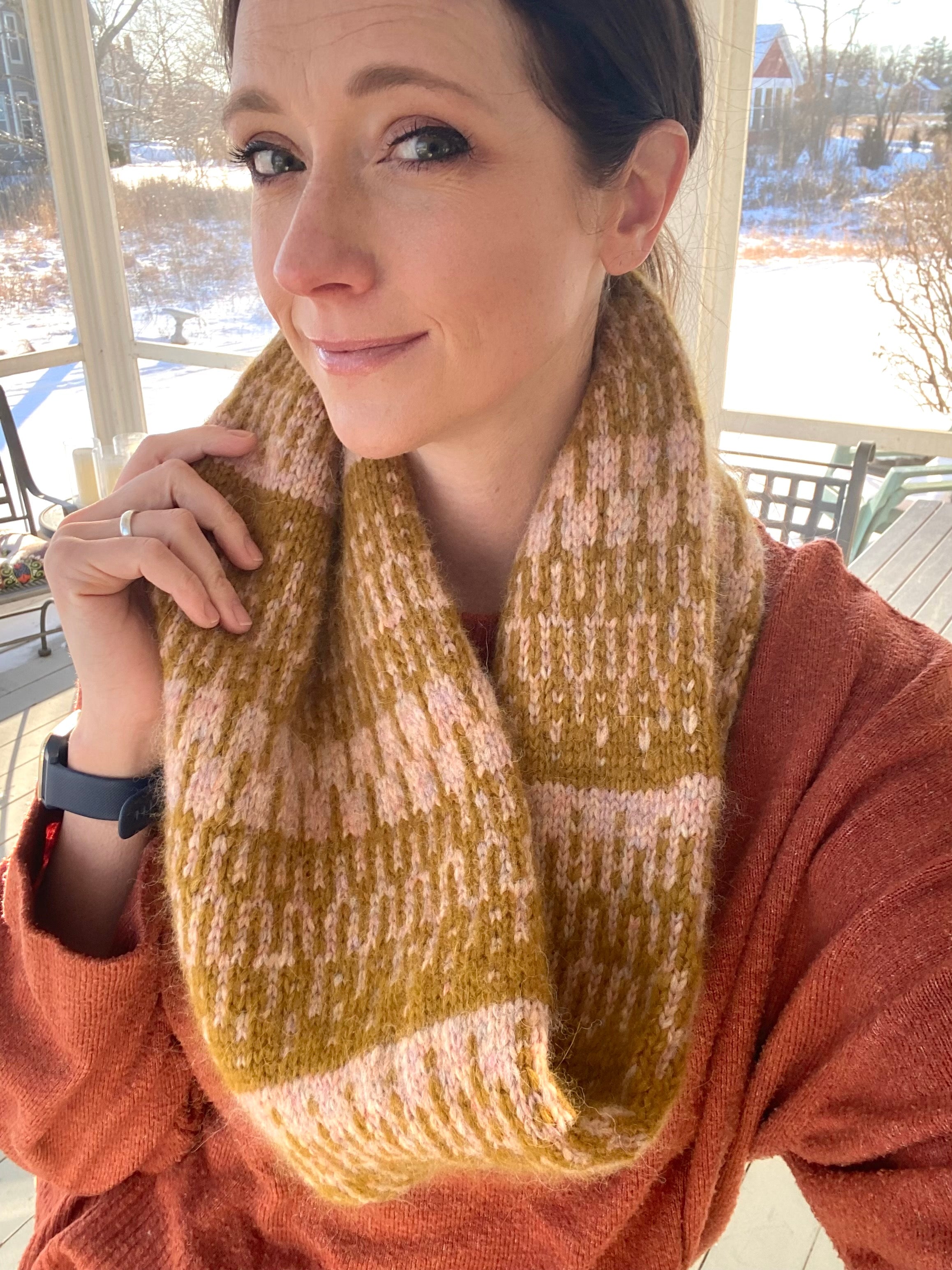 Accumulation Cowl Pattern