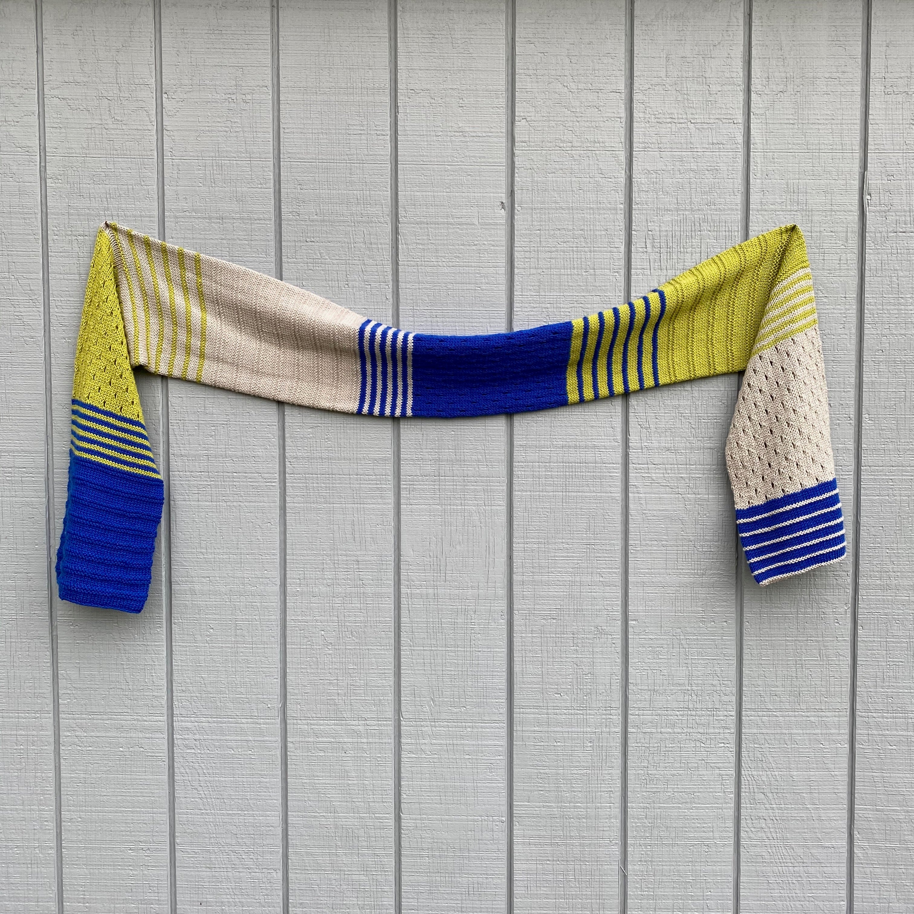 Triple Shift Scarf Pattern