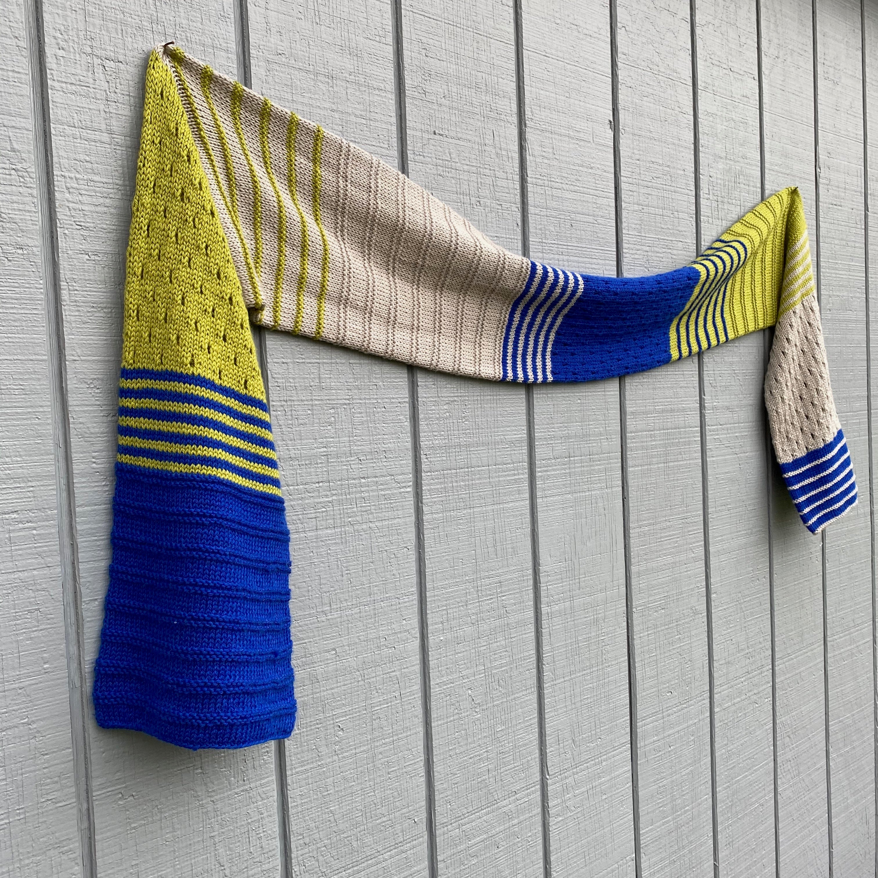 Triple Shift Scarf Pattern
