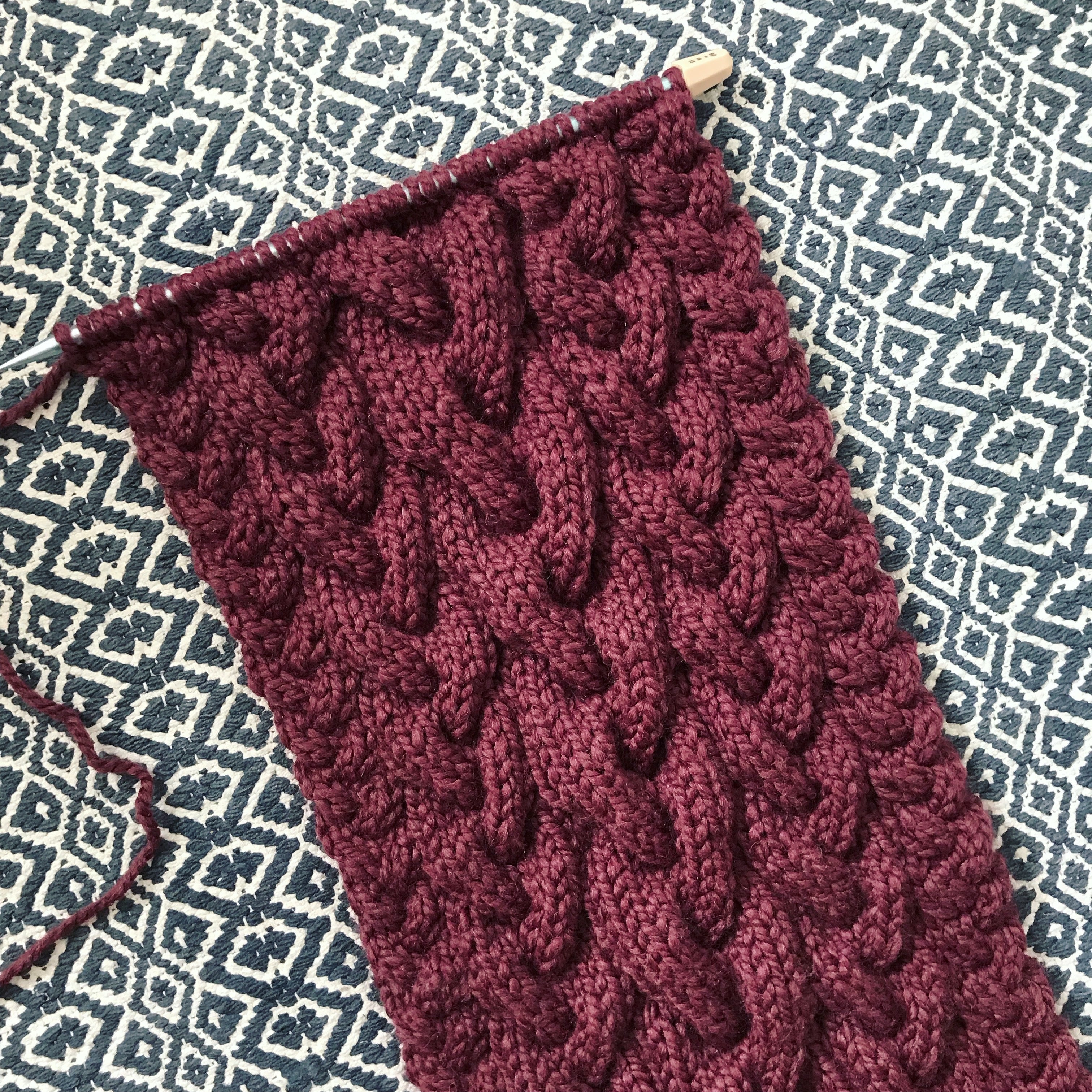 Braid Fade Cowl Pattern