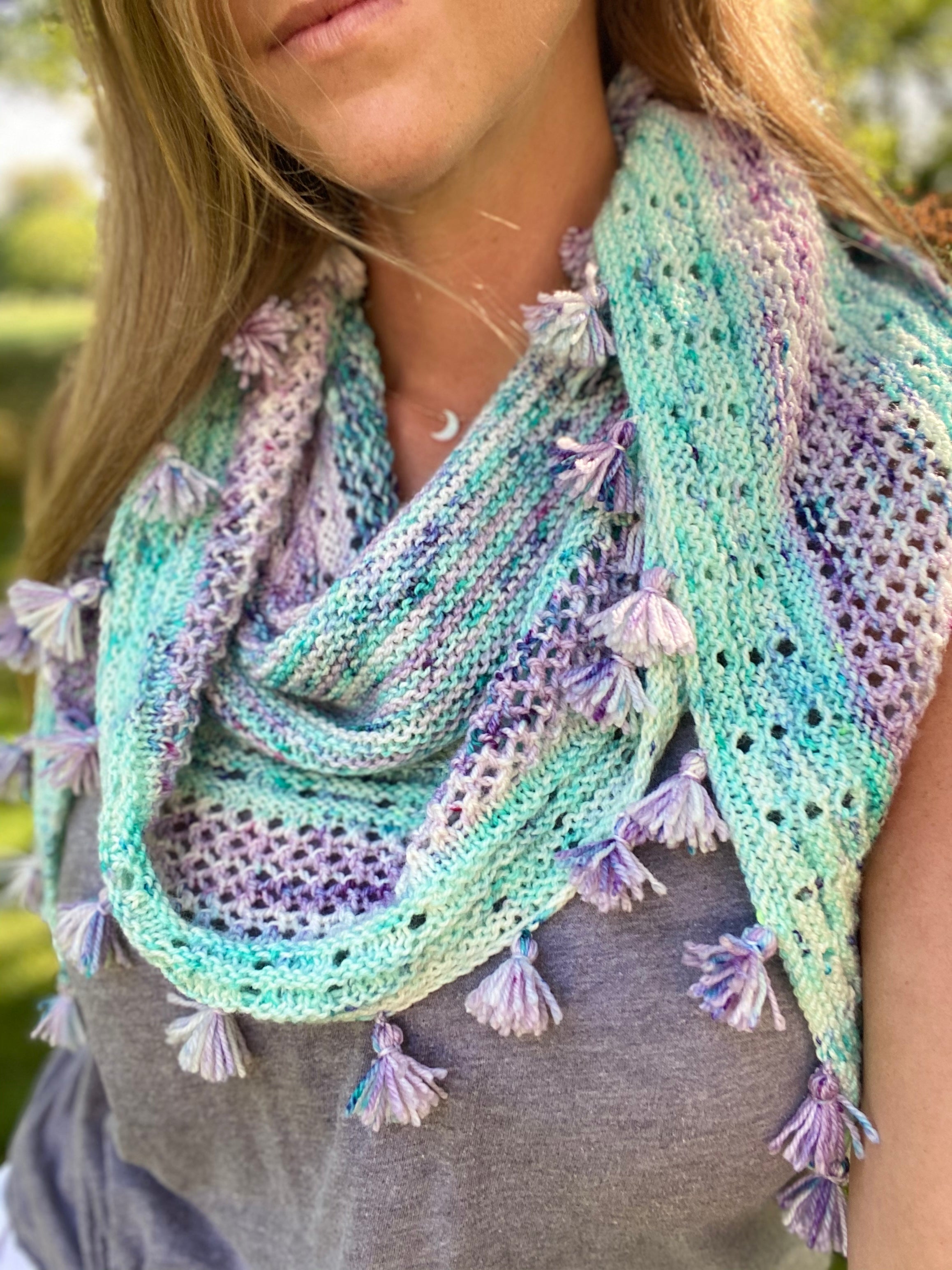 Summer Moonrise Shawl Pattern