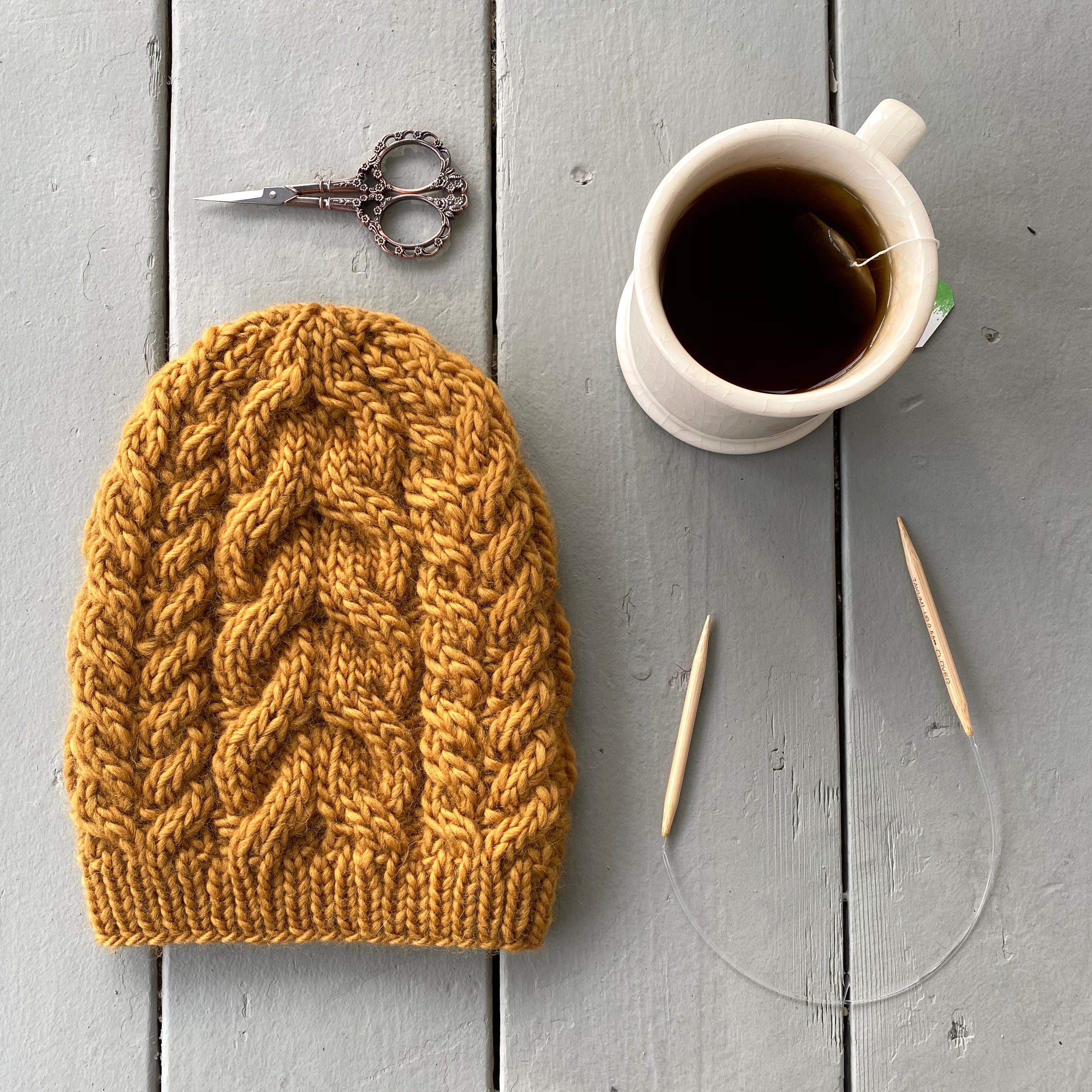 Windflower Beanie Pattern