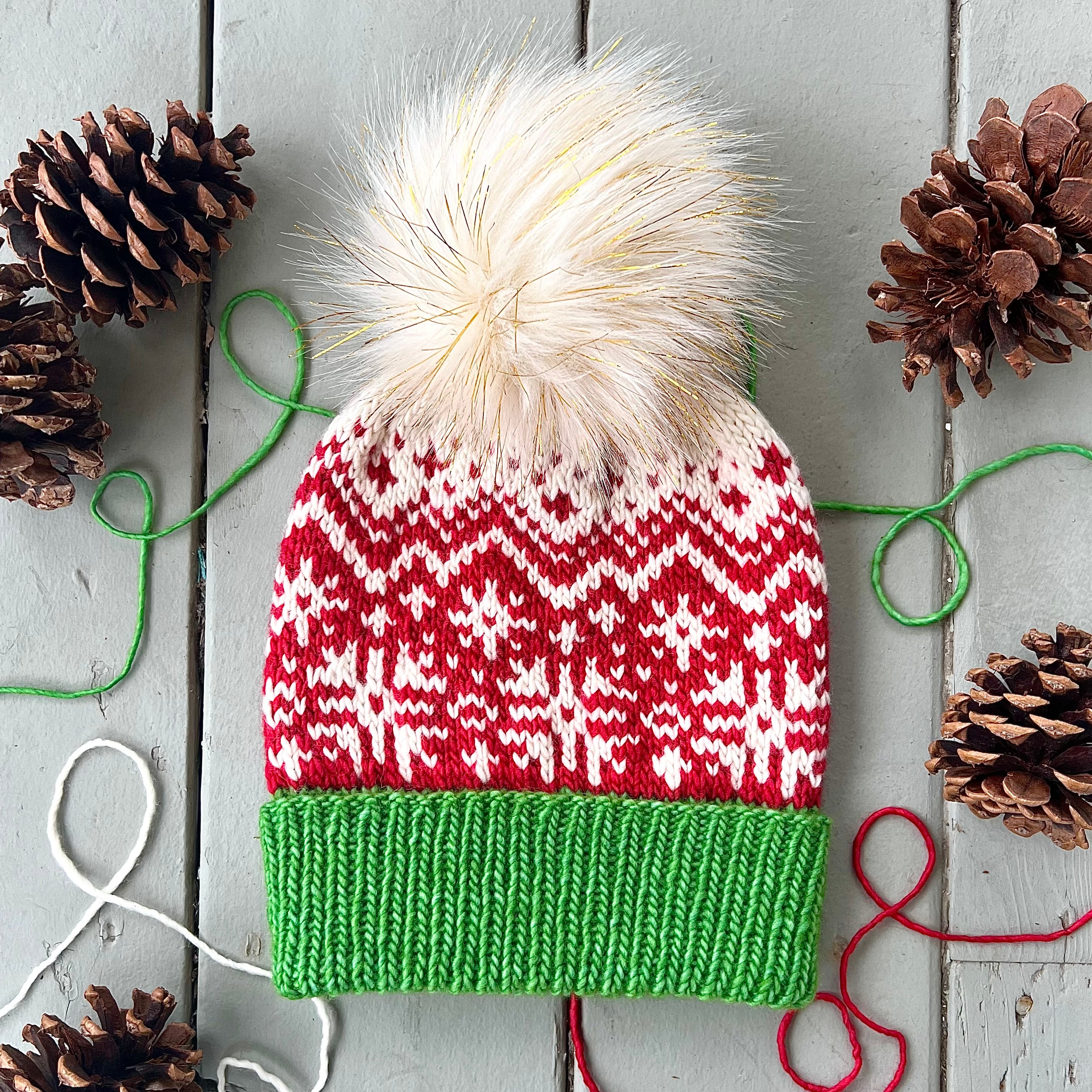 Suzy Snowflake Beanie Pattern