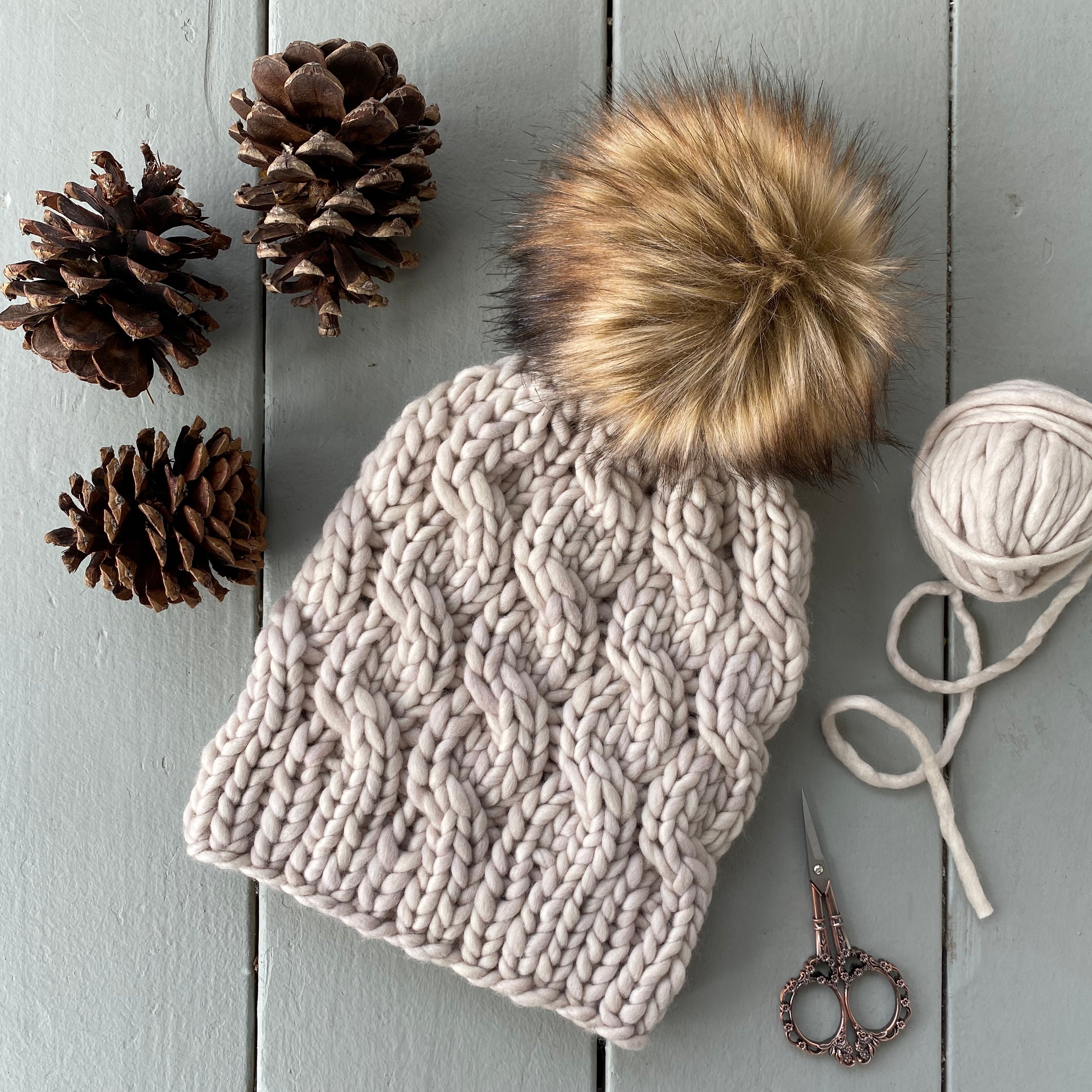 Big Waves Beanie Pattern – Three Birds Yarn Studio