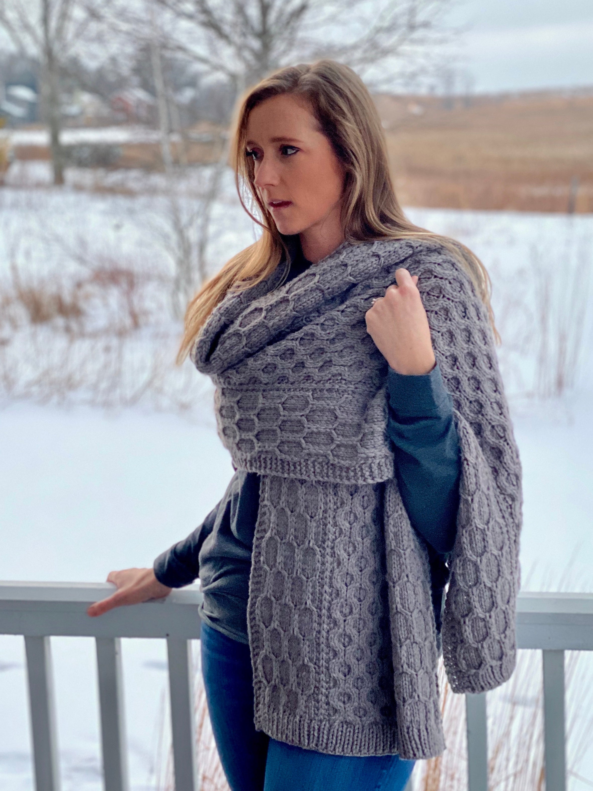 Honey Bee Wrap Pattern