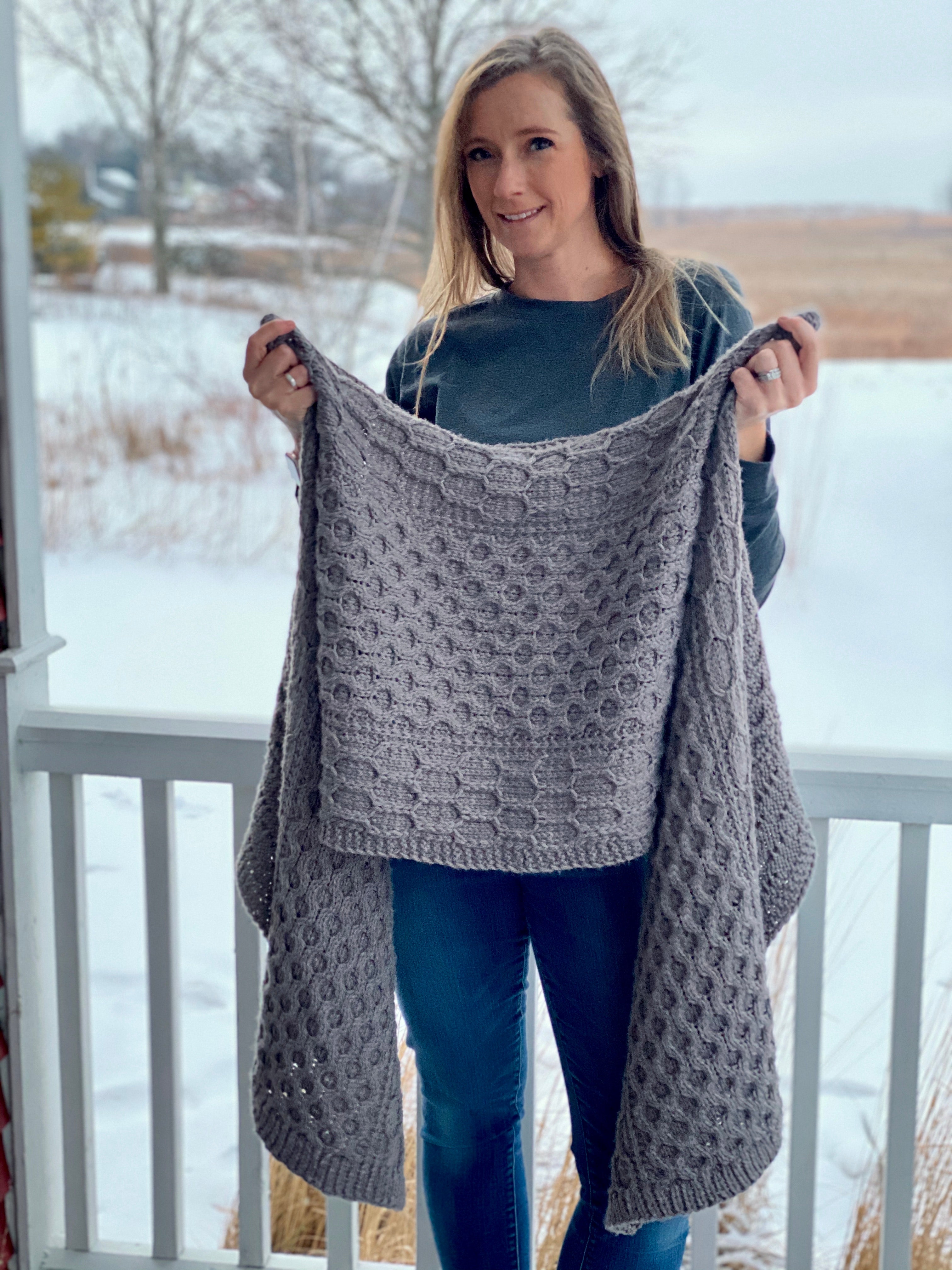 Honey Bee Wrap Pattern