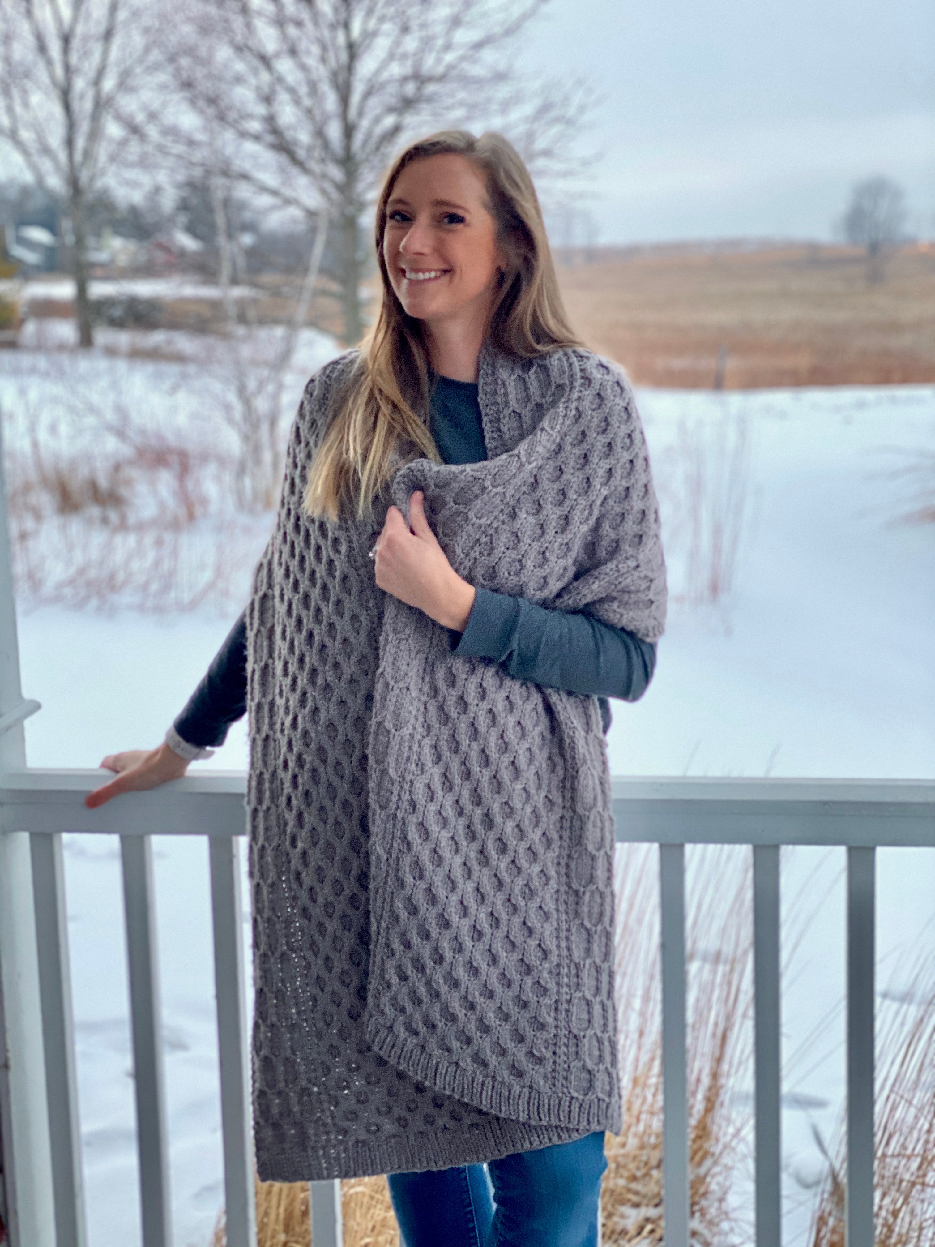 Honey Bee Wrap Pattern