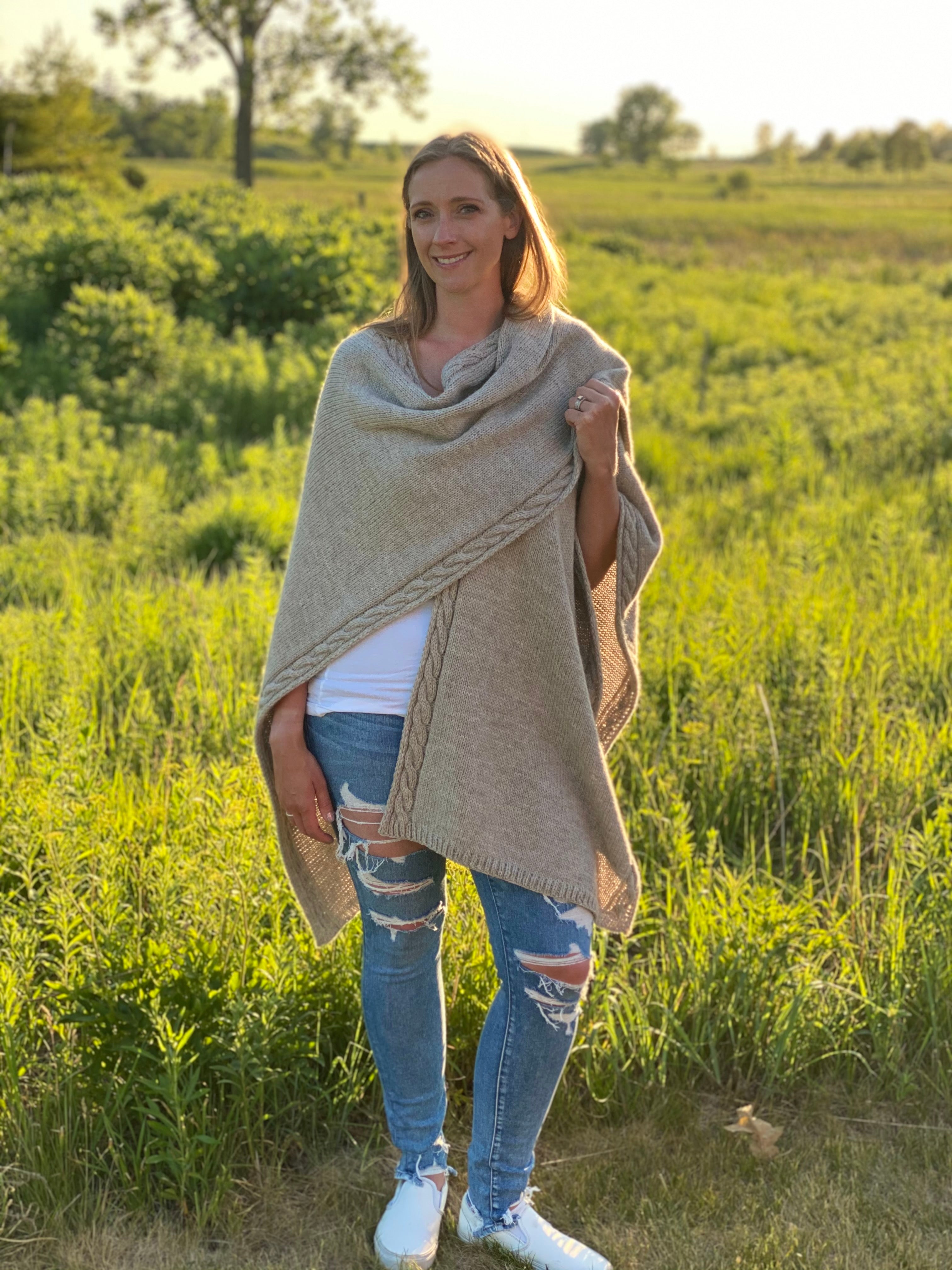 River Trail Wrap Pattern