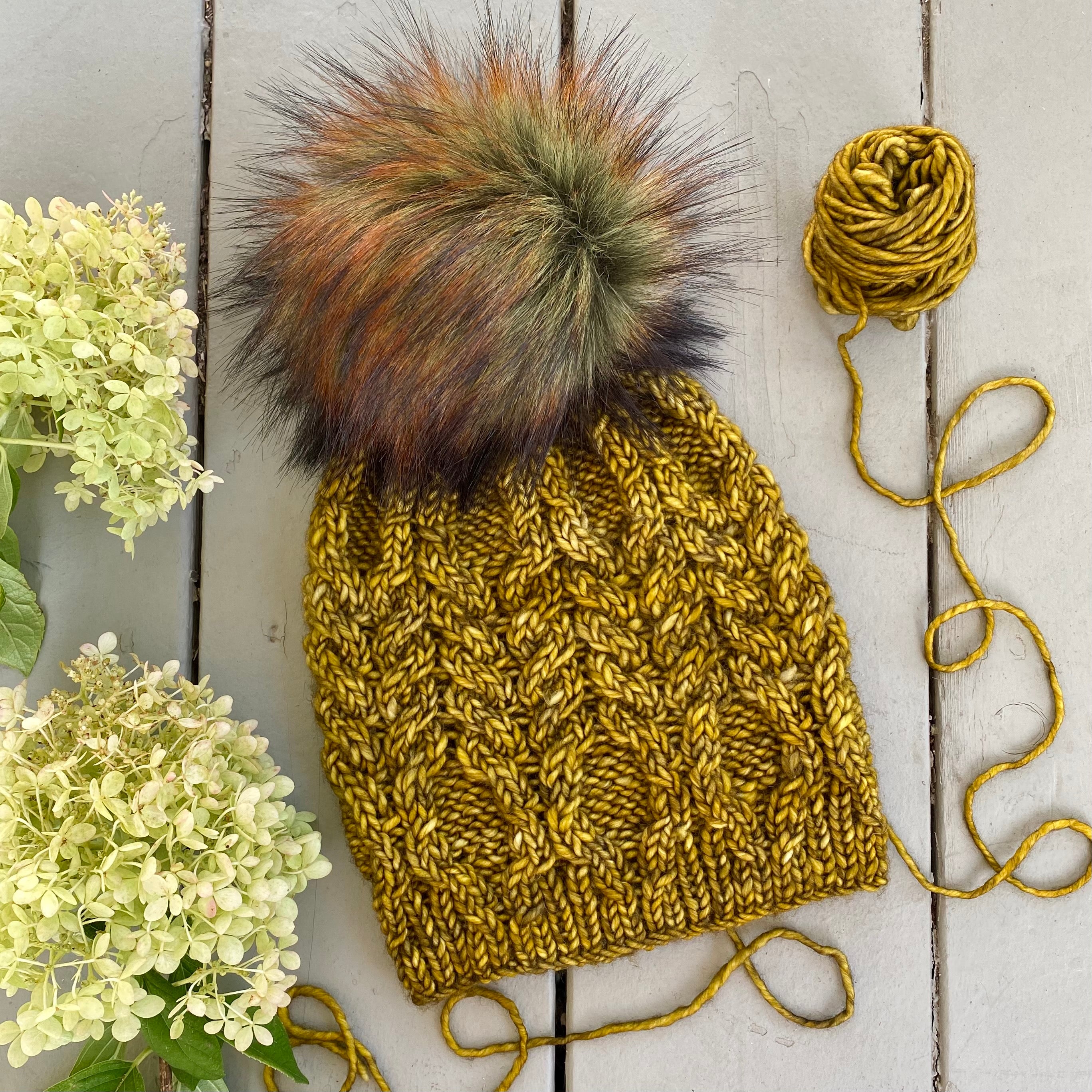Autumn Moon Beanie Pattern