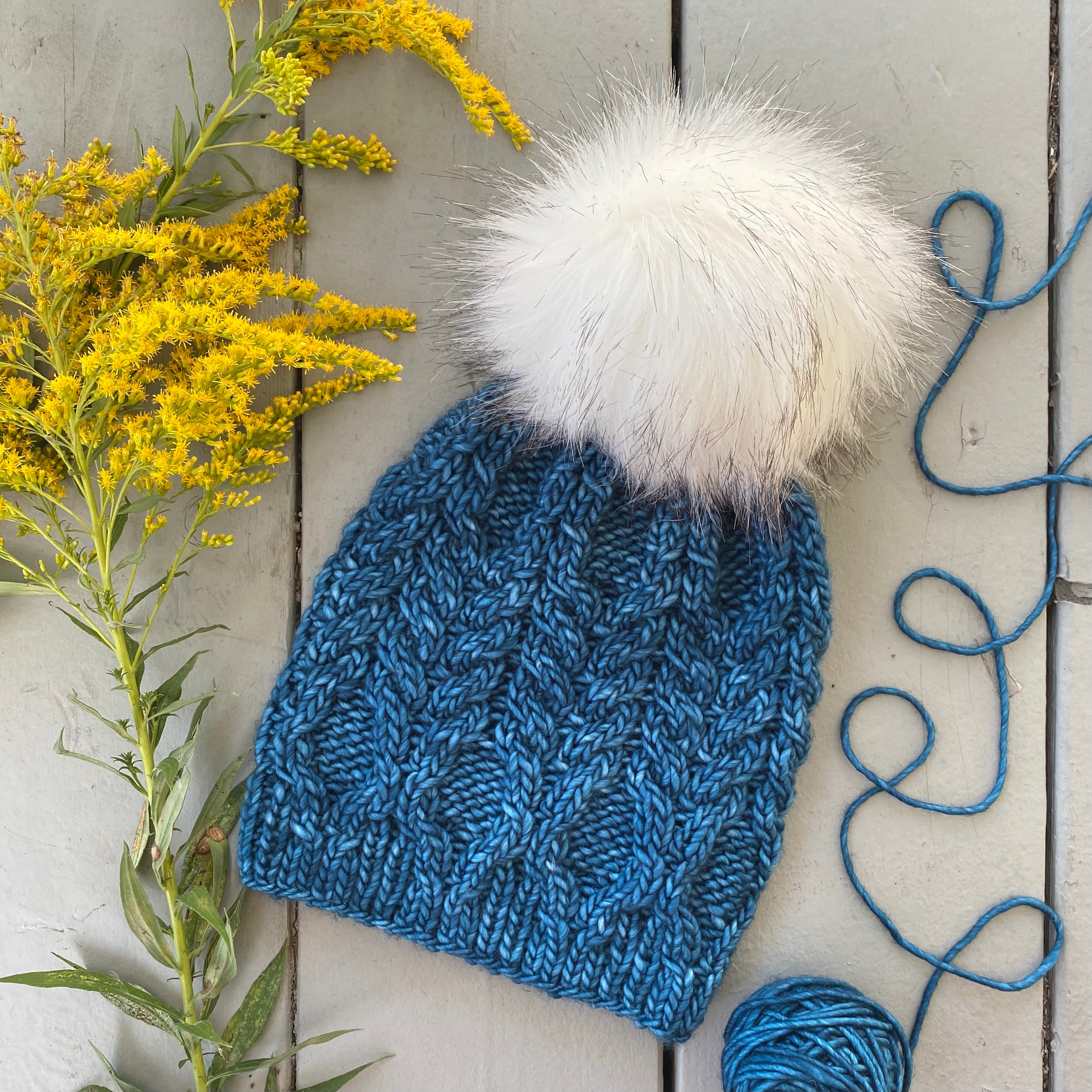 Autumn Moon Beanie Pattern