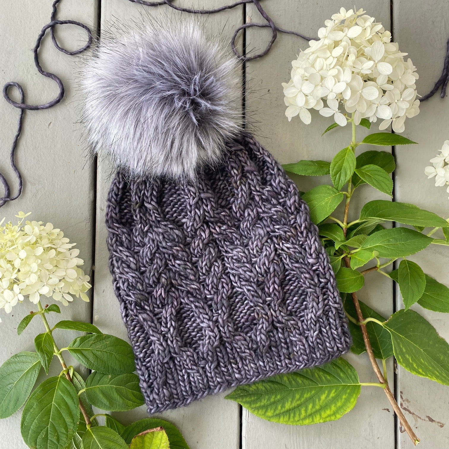 Autumn Moon Beanie Pattern