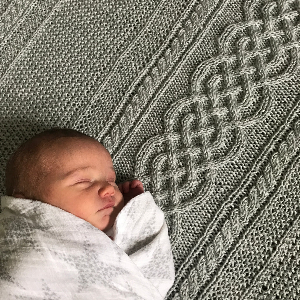 Clover Baby Blanket Pattern